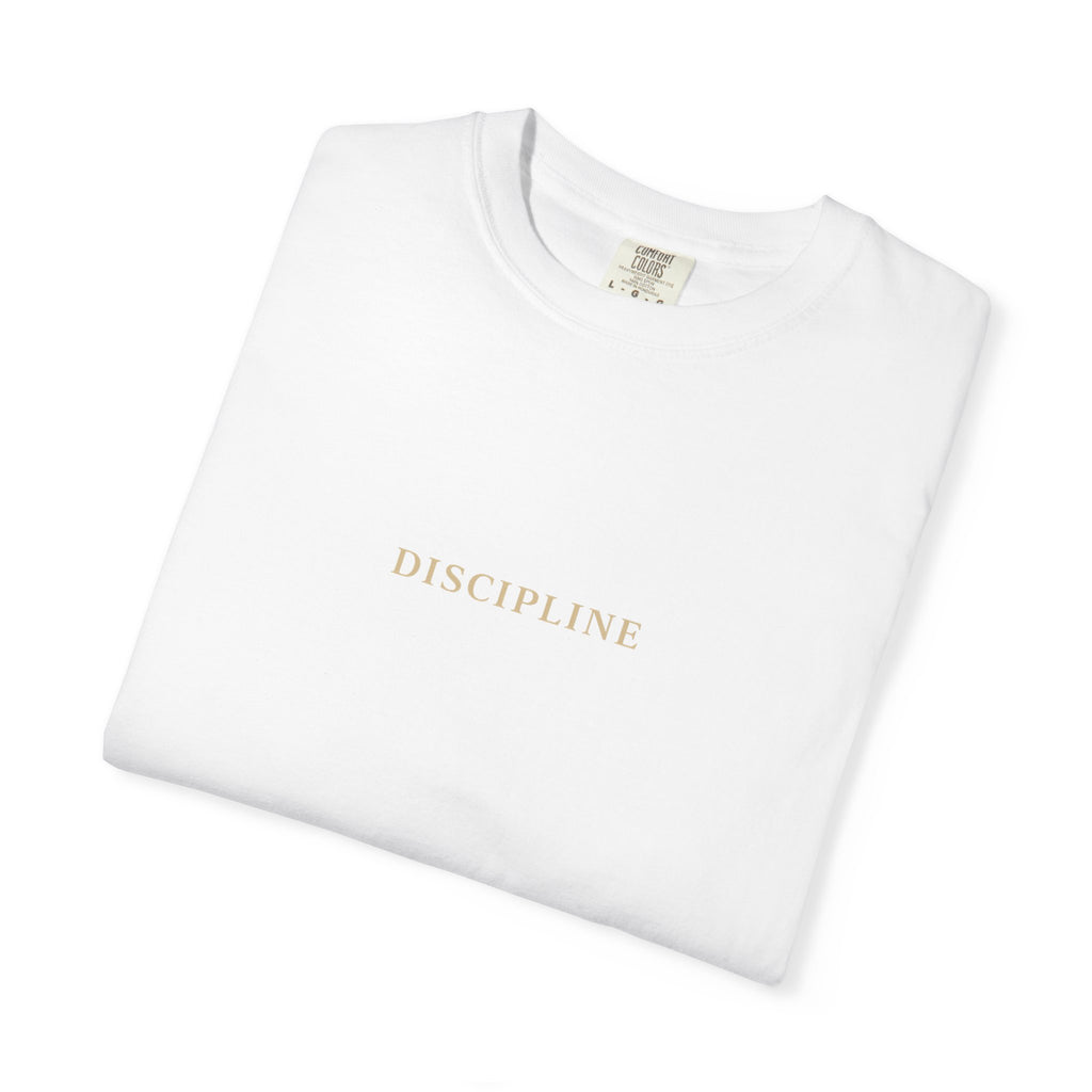 DISCIPLINE – Premium Minimal Faith Streetwear Tee | Lyfe Grind Co.