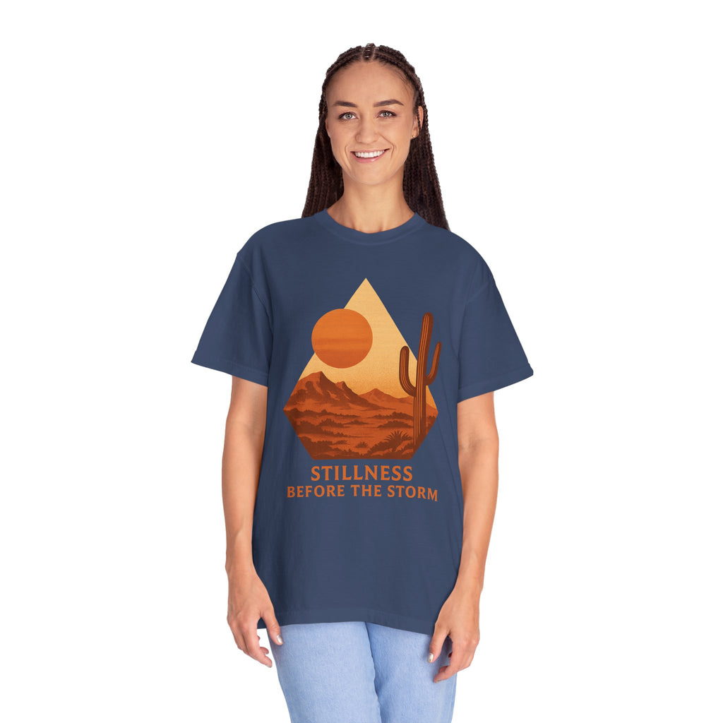 Stillness Before The Storm – Desert Triangle Scene Tee