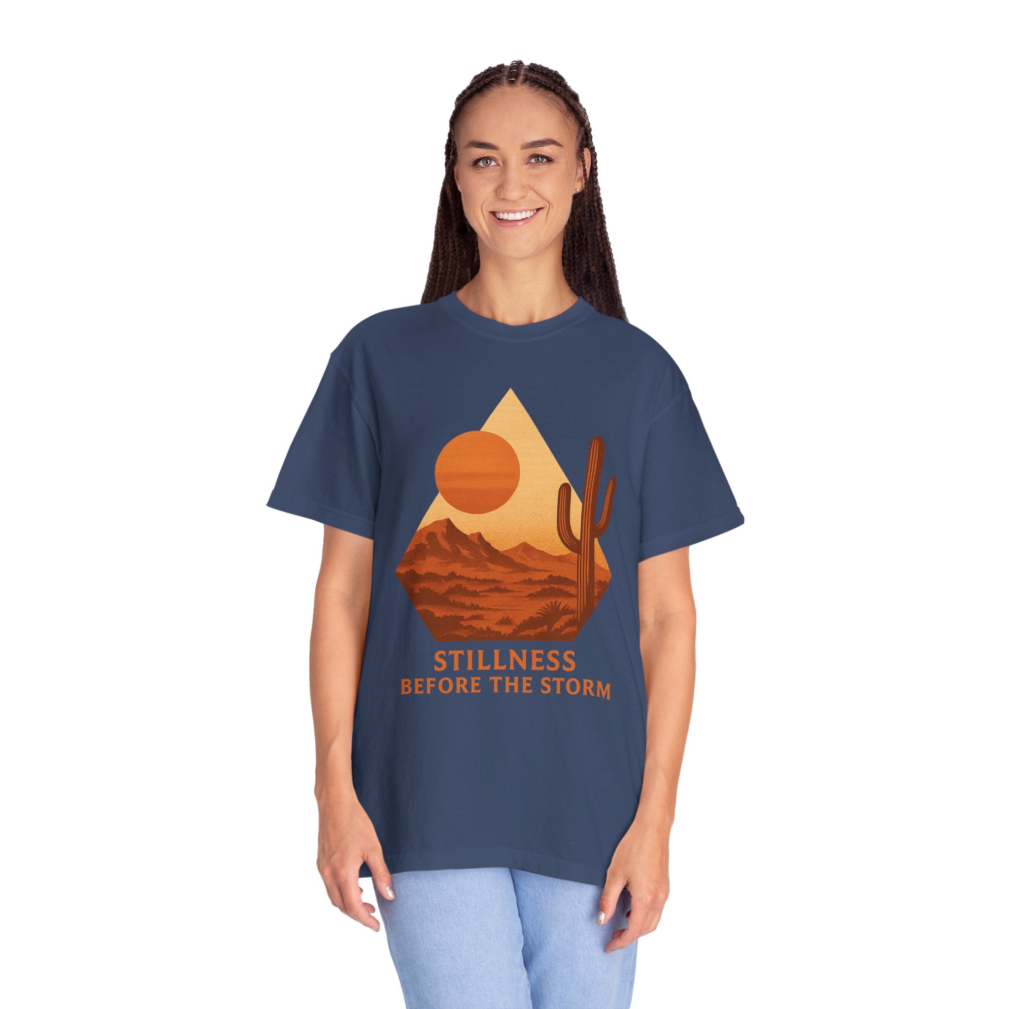 Stillness Before The Storm – Desert Triangle Scene Tee