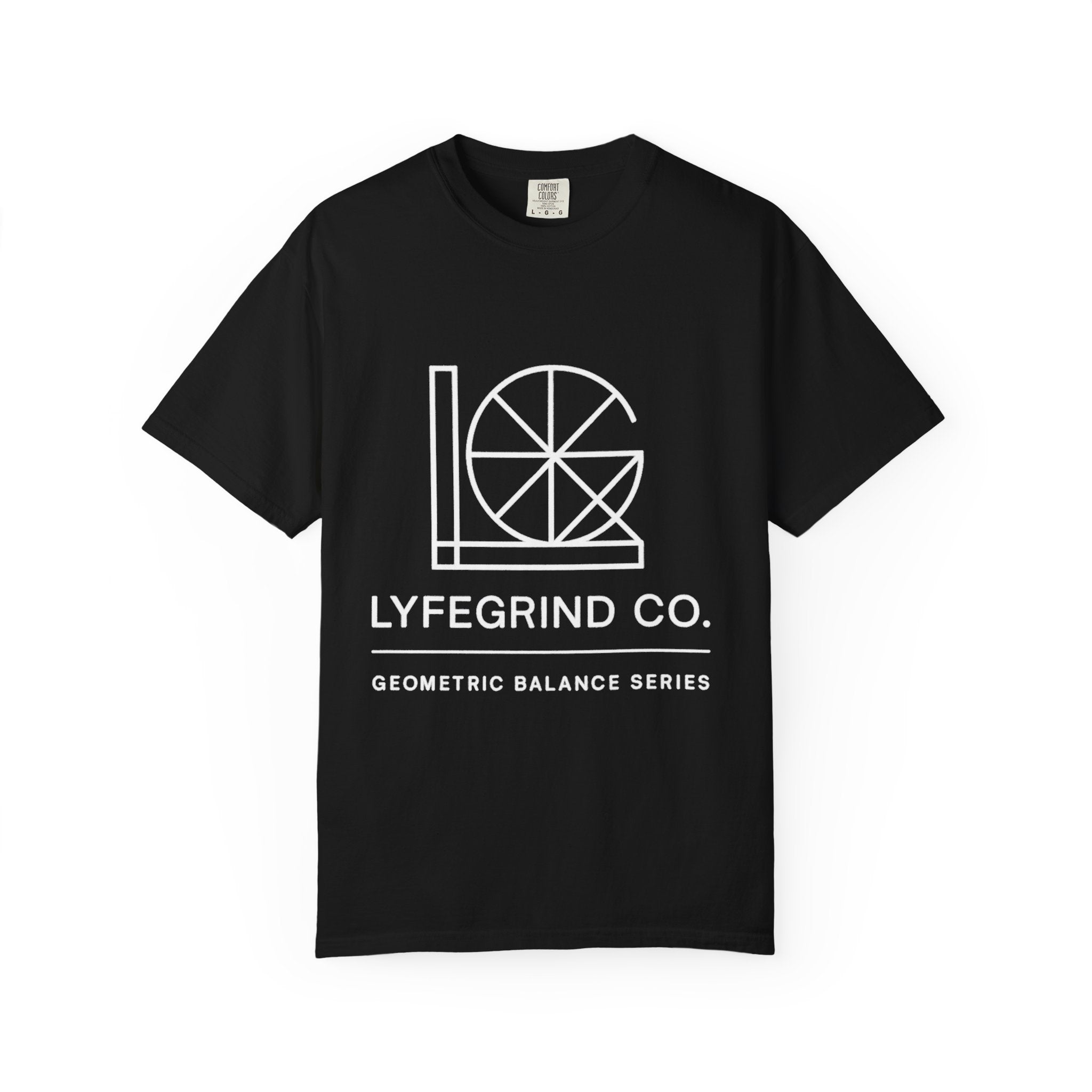 LGC Geometric Minimal Tee – LyfeGrind Co. | Geometric Balance Series
