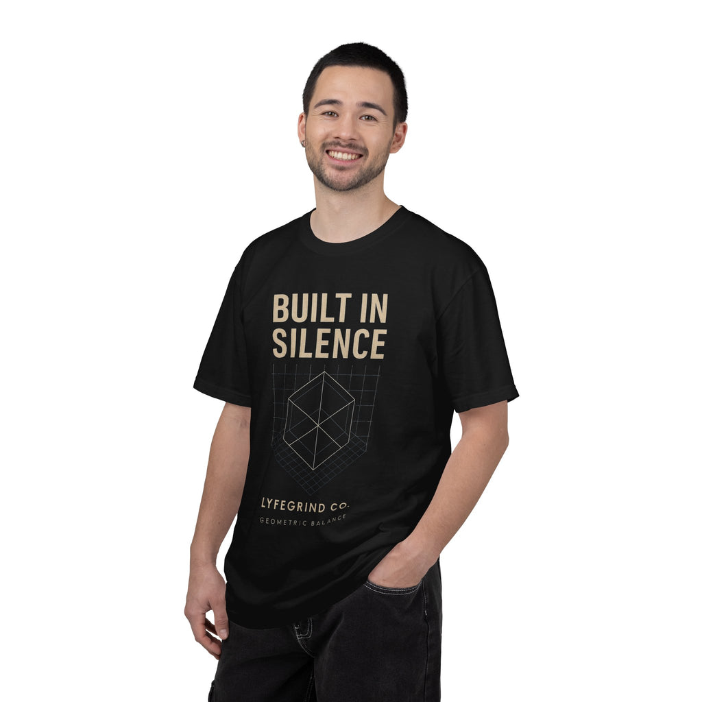 Built In Silence Tee – LyfeGrind Co. | Geometric Balance Series
