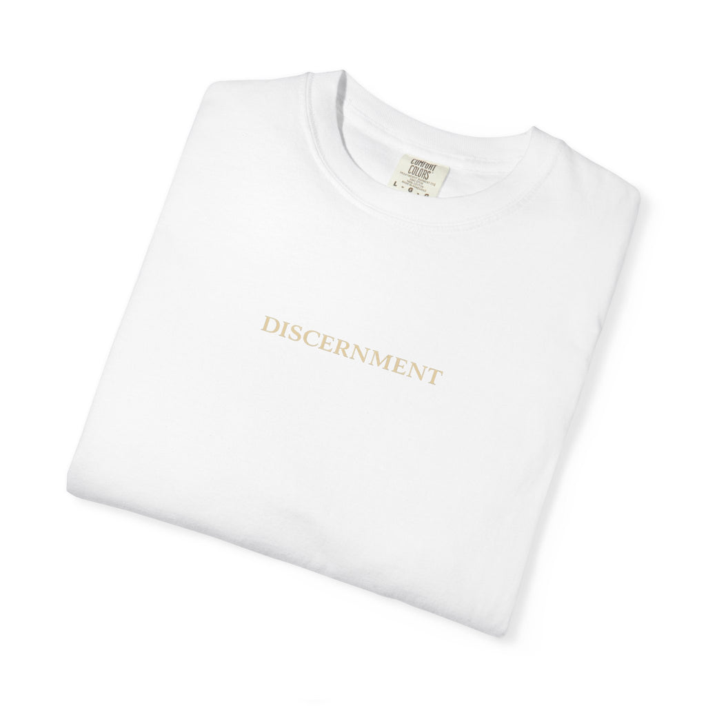 DISCERNMENT – Premium Minimal Faith Streetwear Tee | Lyfe Grind Co.