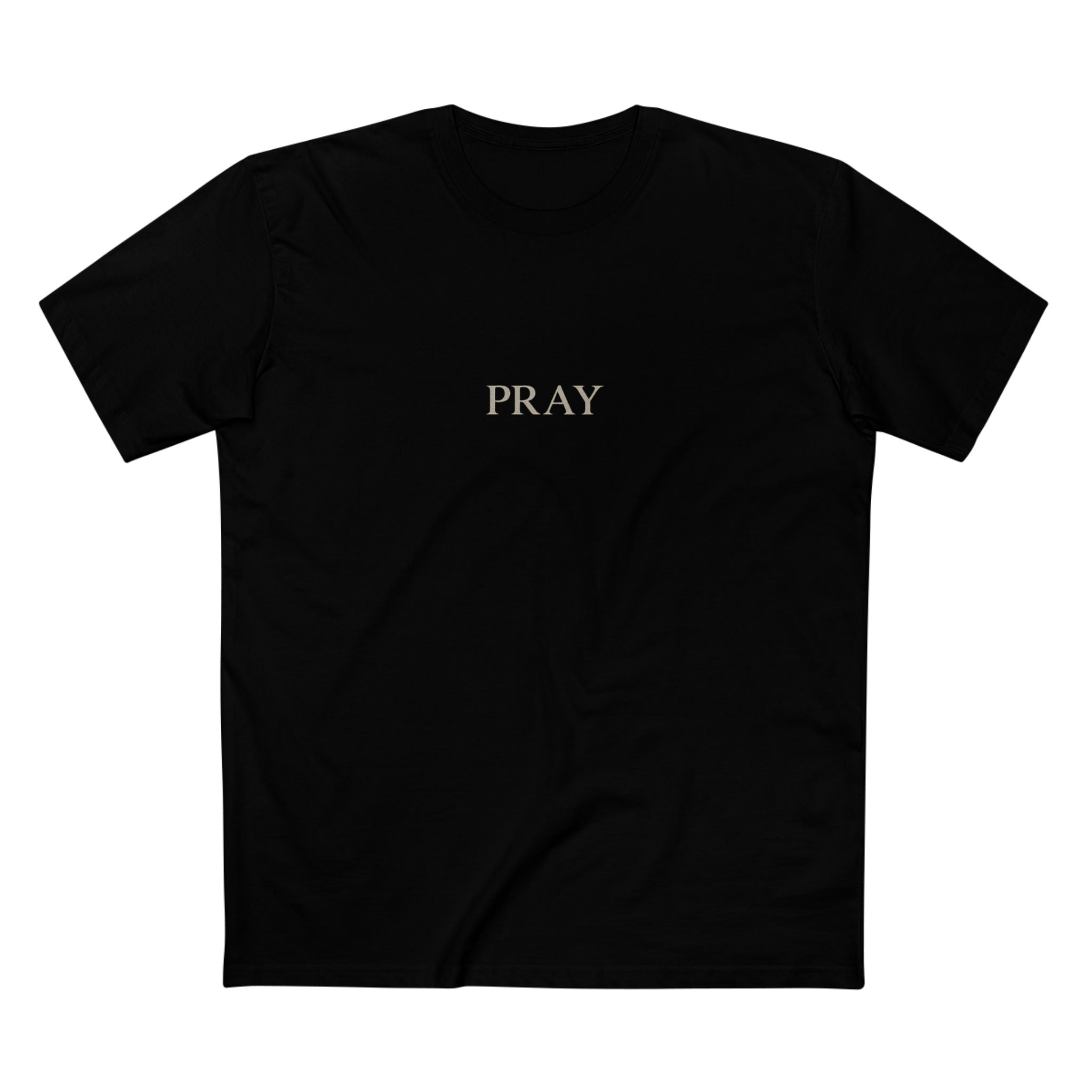PRAY – Faith & Wisdom Streetwear Tee | Lyfe Grind Co.