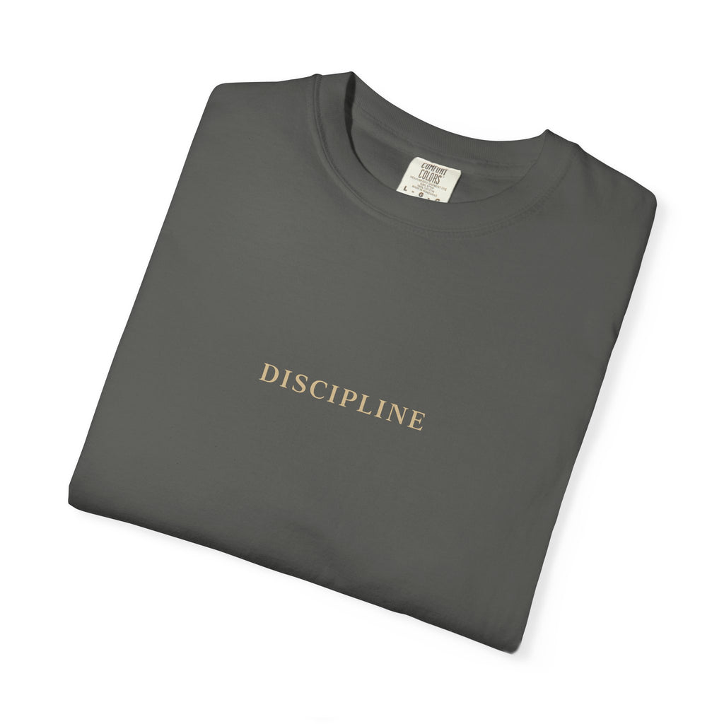 DISCIPLINE – Premium Minimal Faith Streetwear Tee | Lyfe Grind Co.