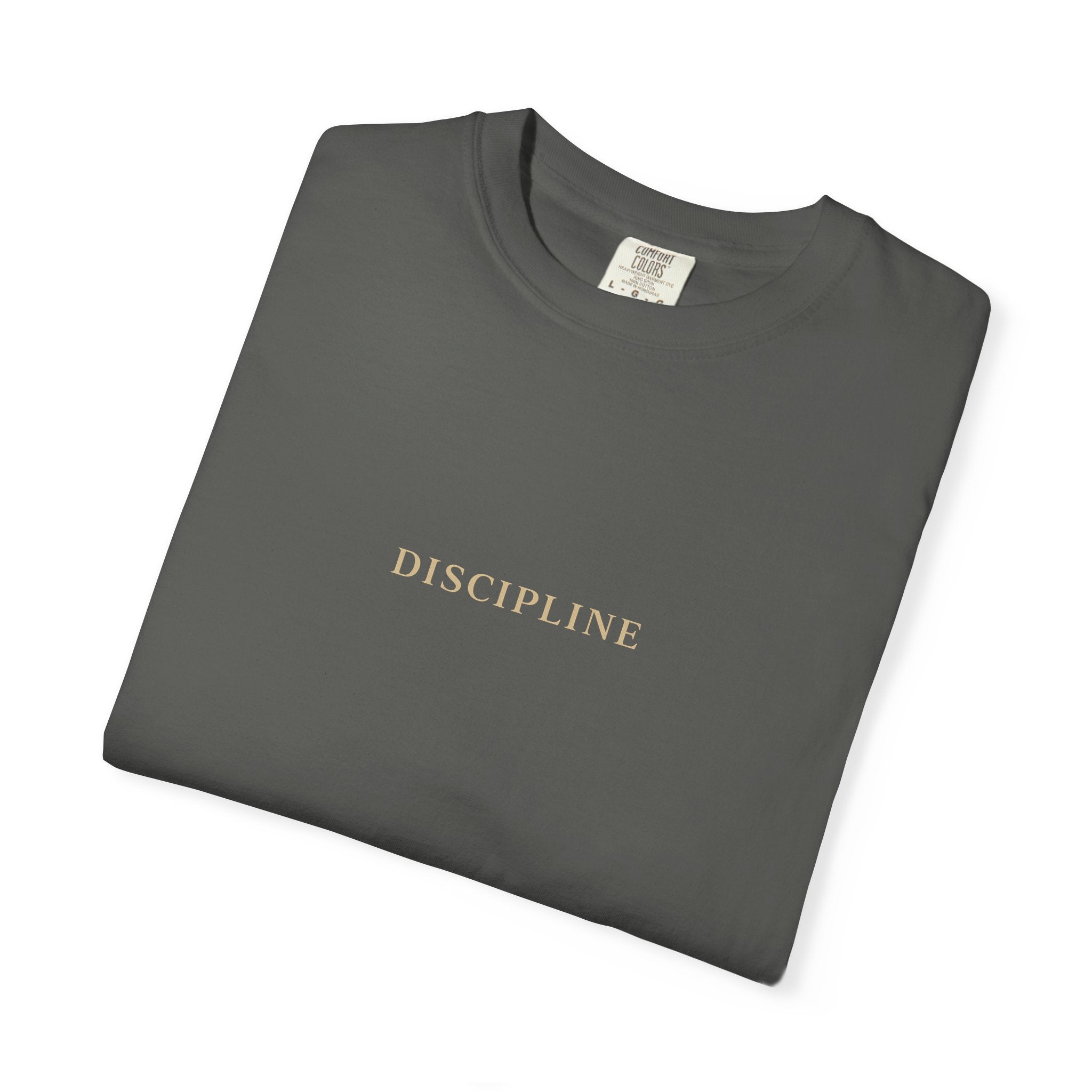 DISCIPLINE – Premium Minimal Faith Streetwear Tee | Lyfe Grind Co.