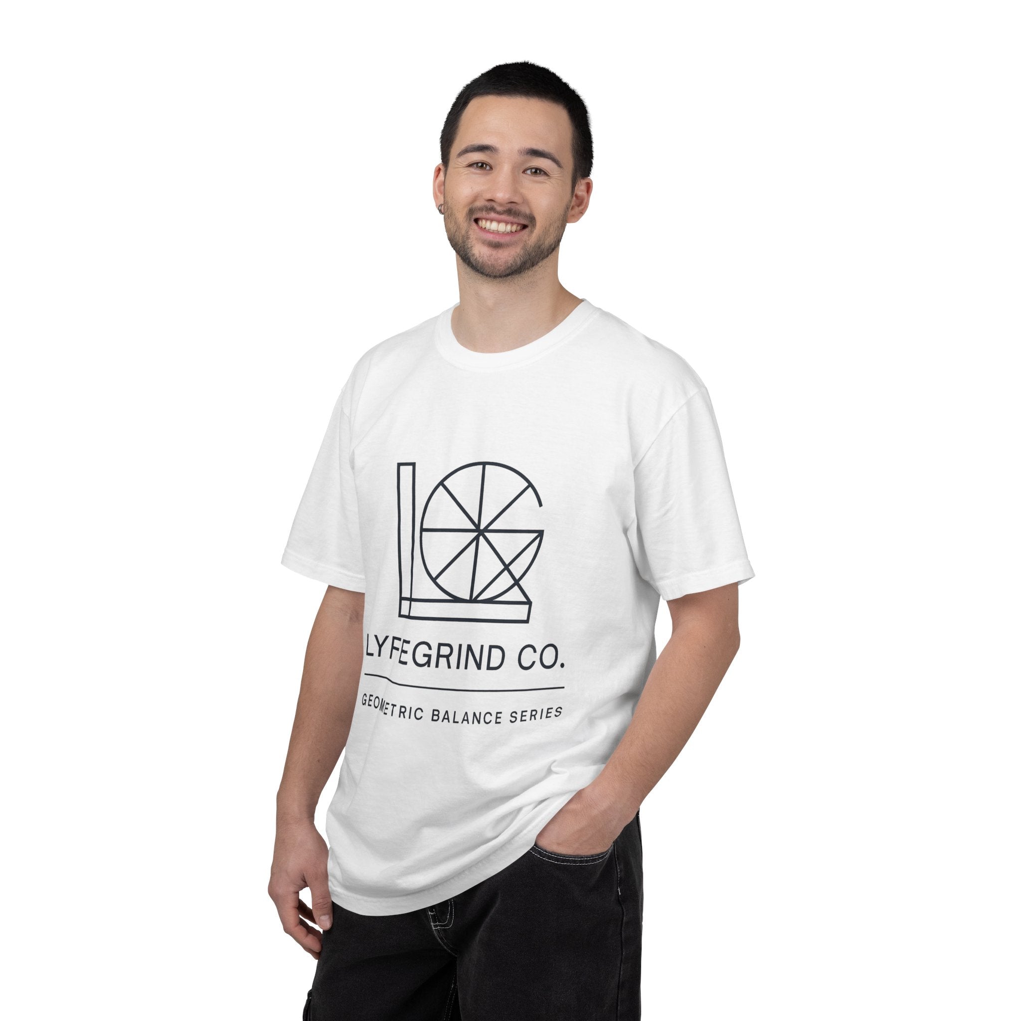 LGC Geometric Minimal Tee – LyfeGrind Co. | Geometric Balance Series