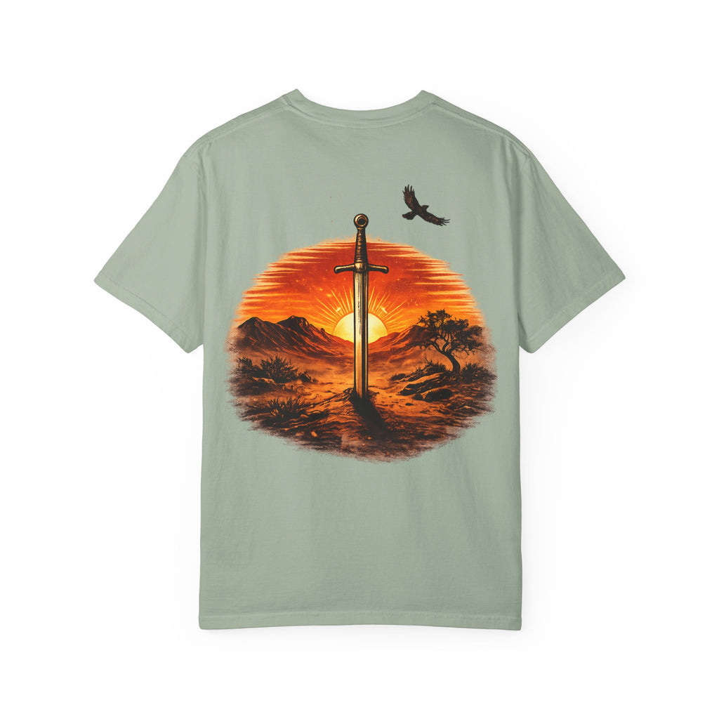 Desert Discipline Sword Tee – Arizona Desert Streetwear Graphic T-Shirt