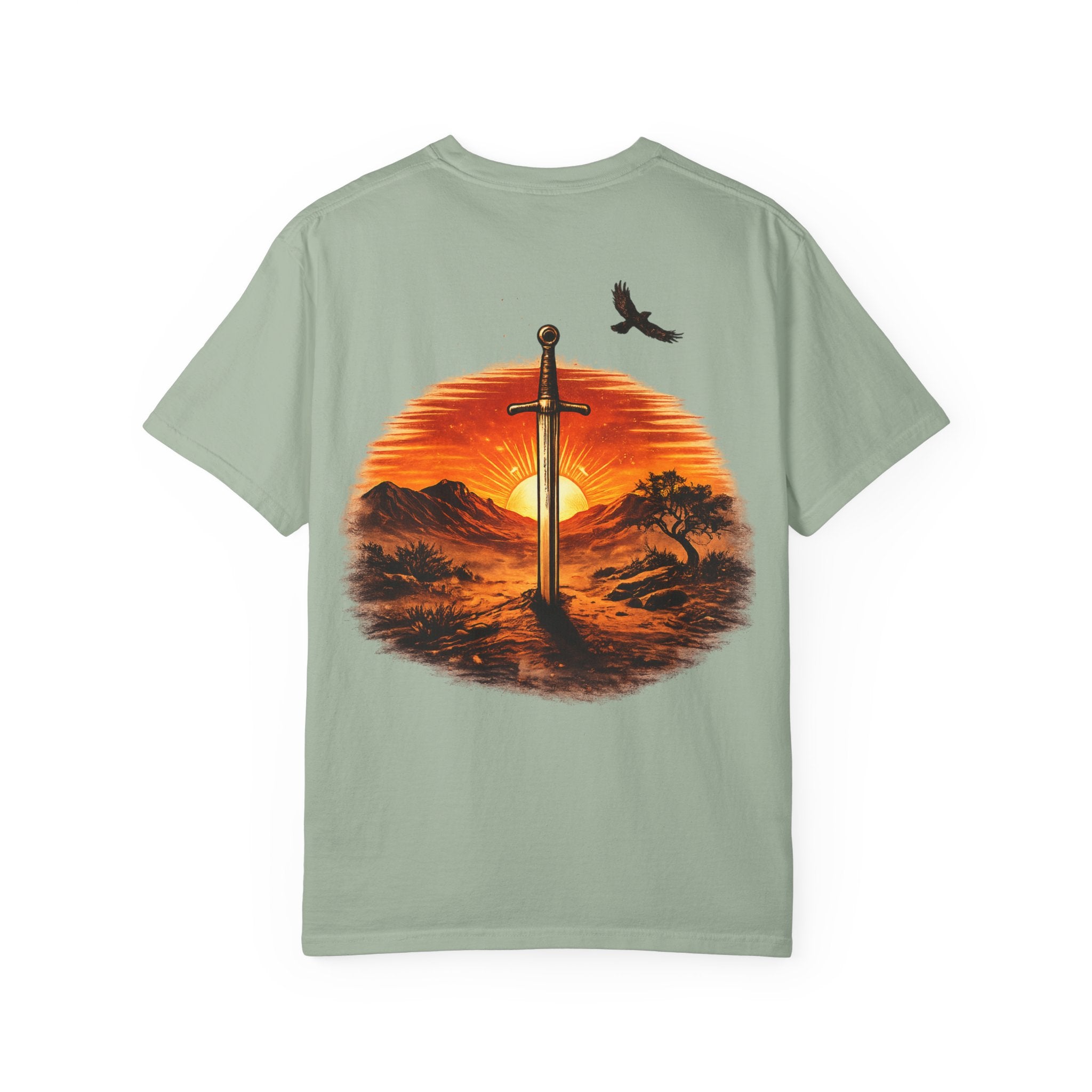 Desert Discipline Sword Tee – Arizona Desert Streetwear Graphic T-Shirt