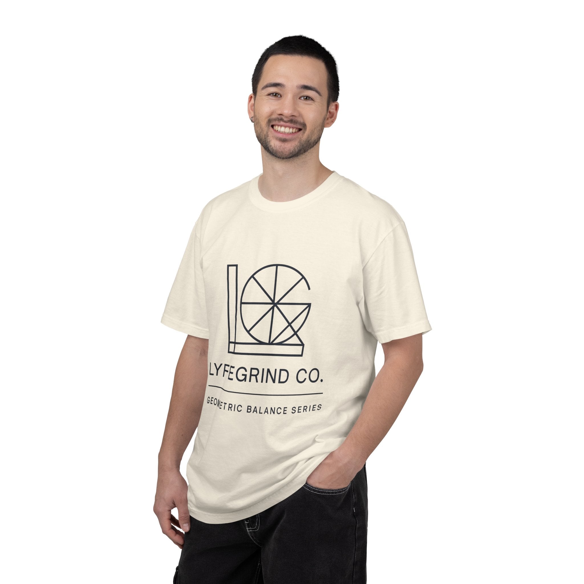 LGC Geometric Minimal Tee – LyfeGrind Co. | Geometric Balance Series