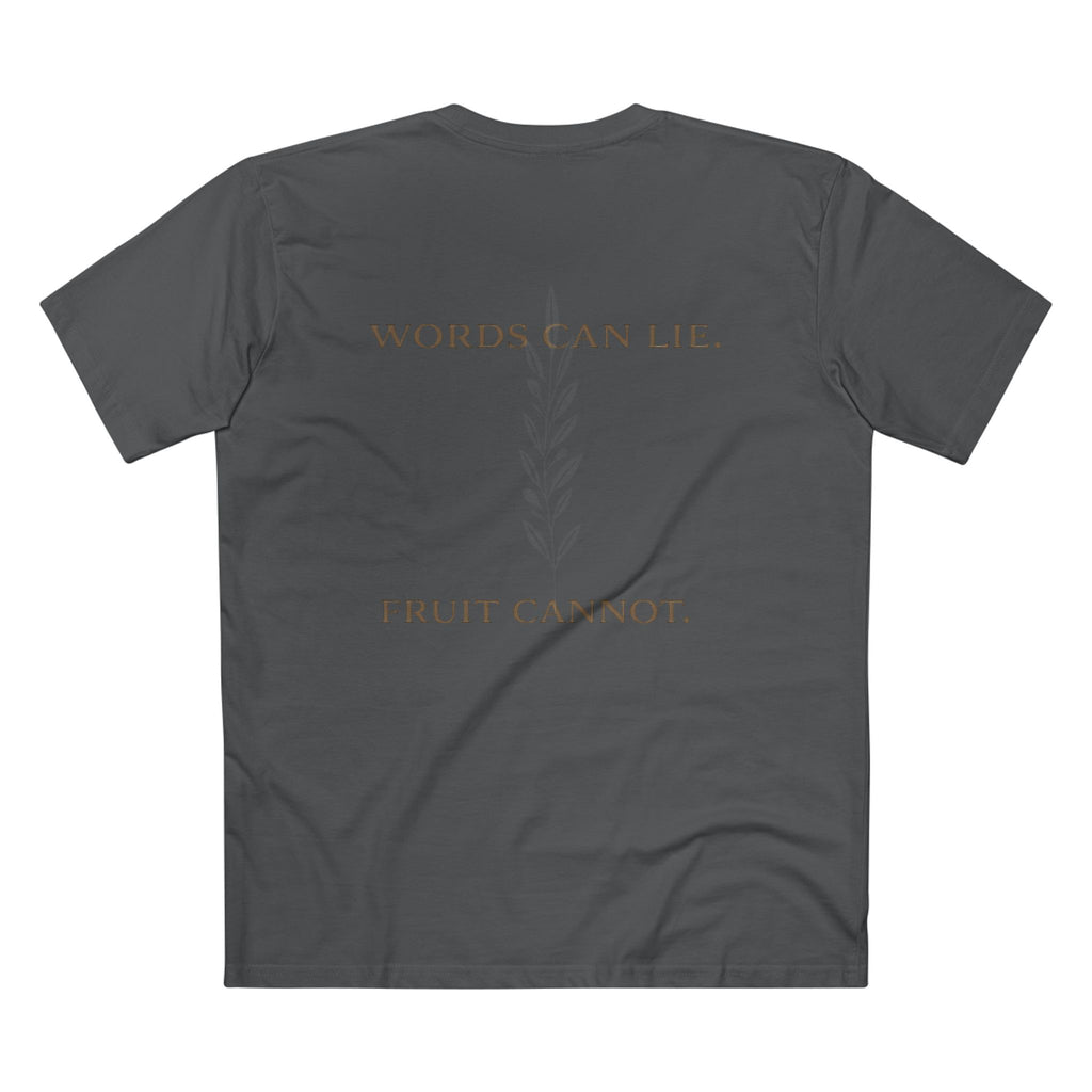 Check My Fruit – Discernment Faith Streetwear Tee | Lyfe Grind Co.