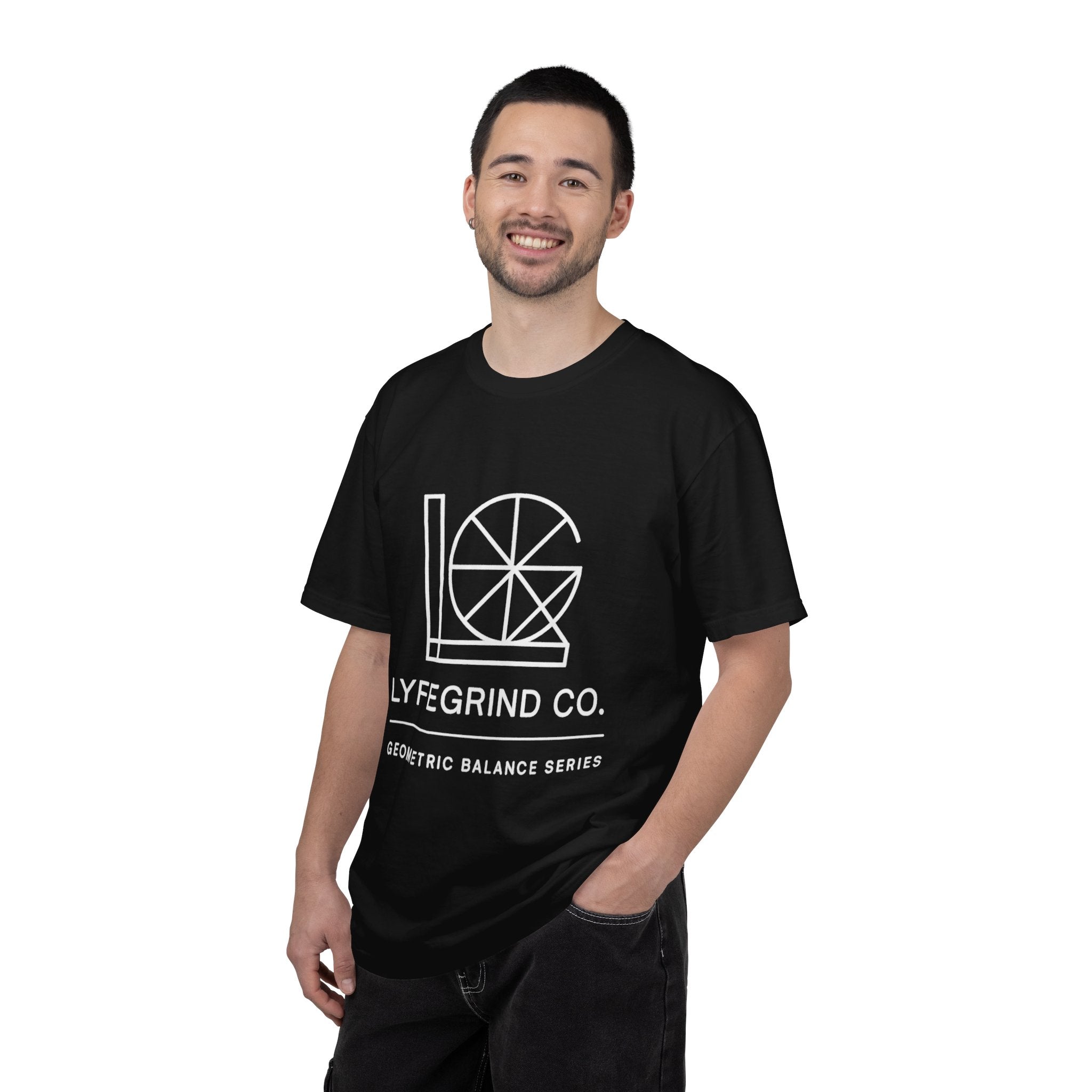 LGC Geometric Minimal Tee – LyfeGrind Co. | Geometric Balance Series
