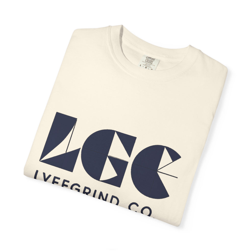 LGC Street Logo Tee – LyfeGrind Co. | Geometric Balance Series
