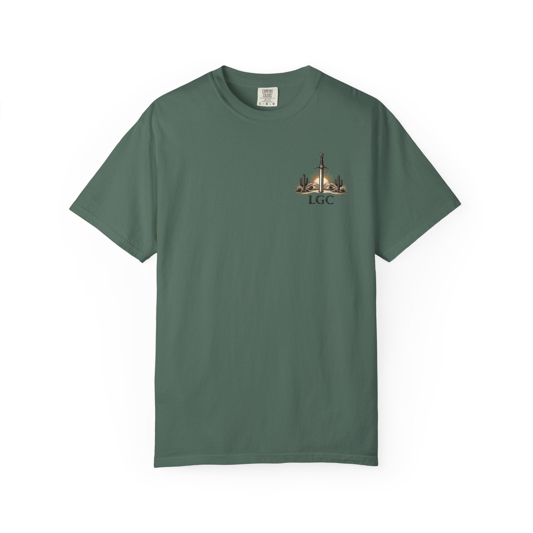 Desert Discipline Sword Tee – Arizona Desert Streetwear Graphic T-Shirt