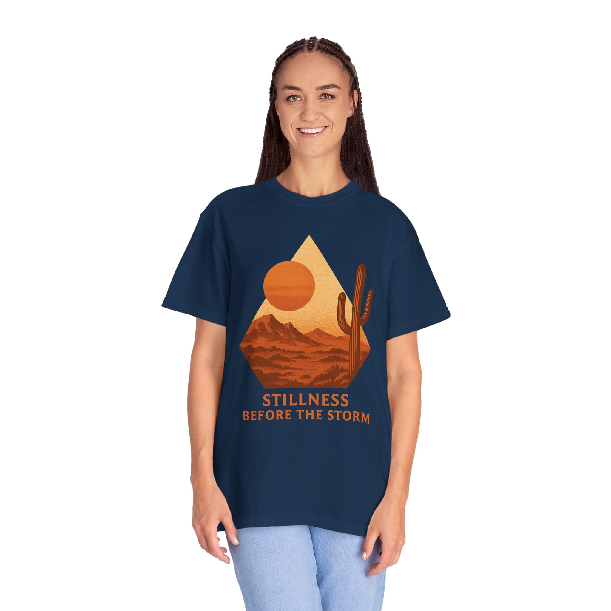 Stillness Before The Storm – Desert Triangle Scene Tee