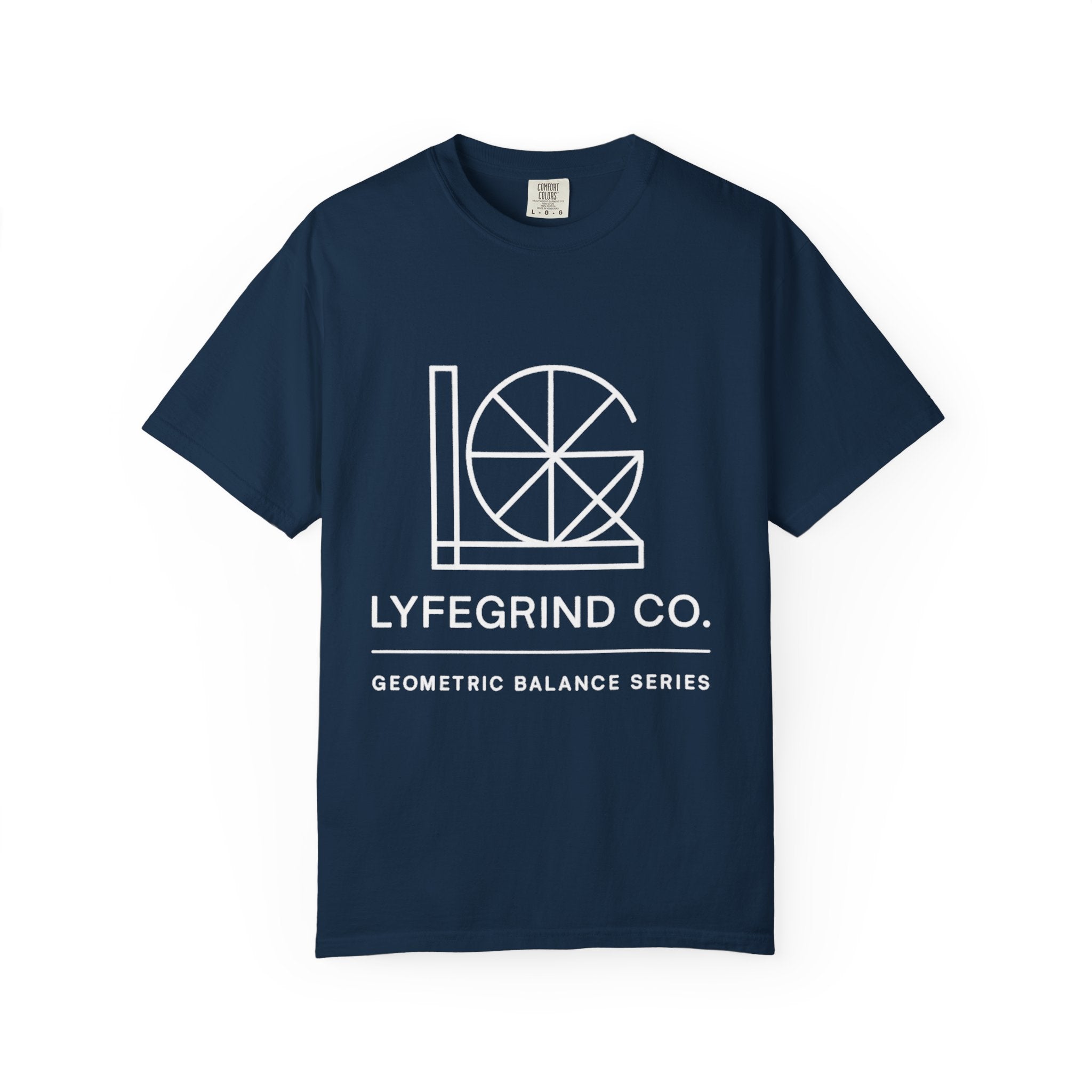 LGC Geometric Minimal Tee – LyfeGrind Co. | Geometric Balance Series