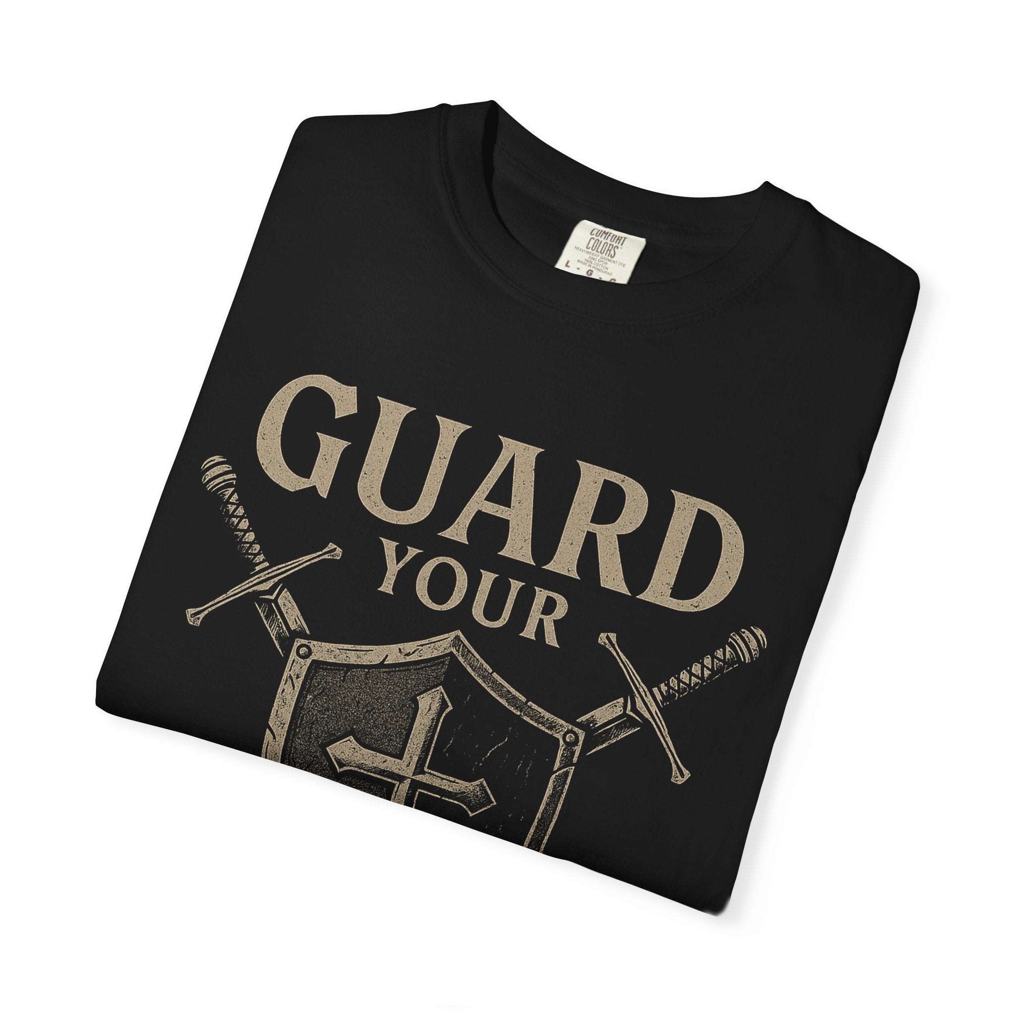 Guard Your Gratitude | Legacy Armor Collection – Premium Faith & Discipline Tee by LyfeGrind Co.