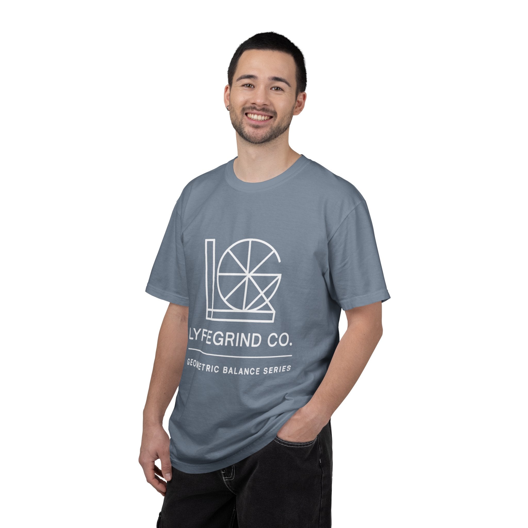 LGC Geometric Minimal Tee – LyfeGrind Co. | Geometric Balance Series