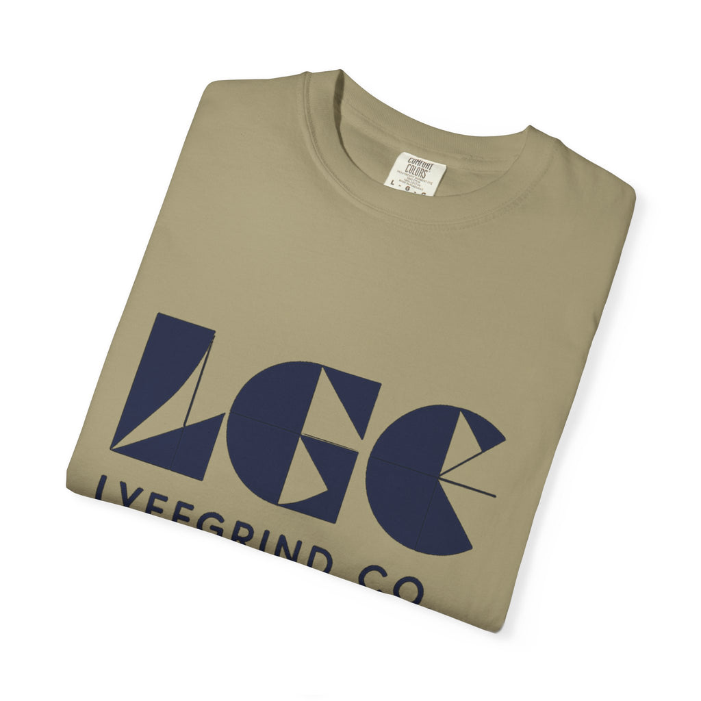 LGC Street Logo Tee – LyfeGrind Co. | Geometric Balance Series