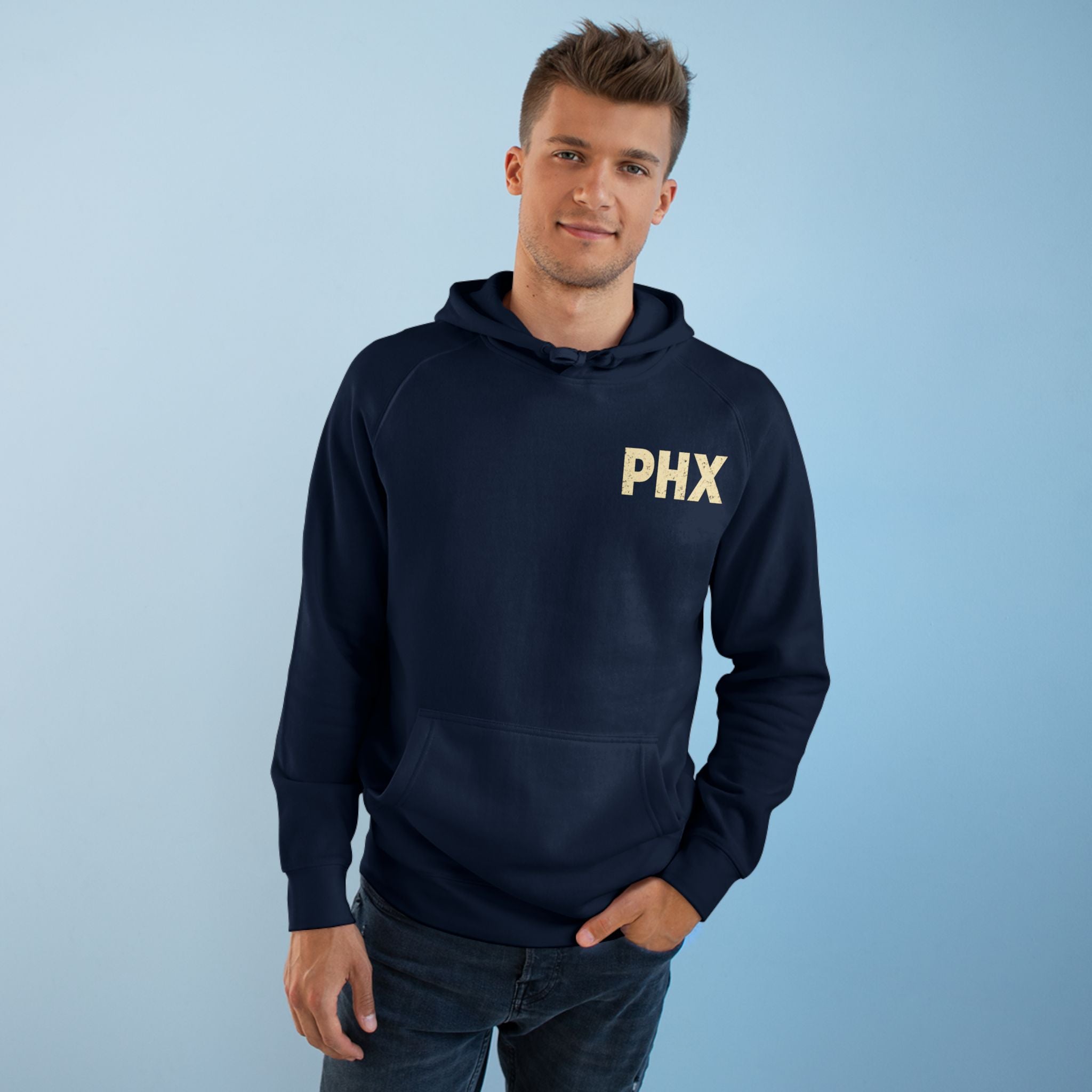 Lyfe Grind Co “Built in the Heat” Hoodie – Phoenix AZ Streetwear Pullover, Desert Division Graphic Hoodie, PHX Sweatshirt