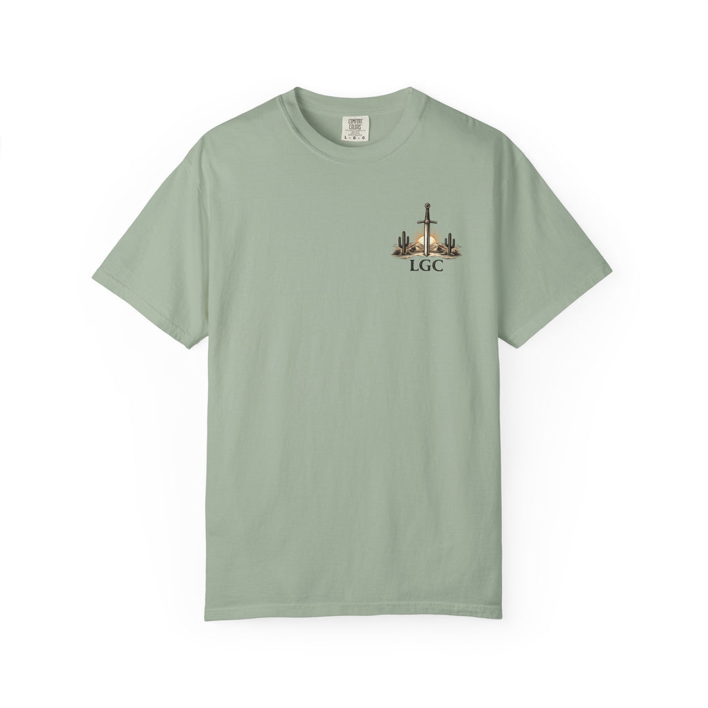 Desert Discipline Sword Tee – Arizona Desert Streetwear Graphic T-Shirt