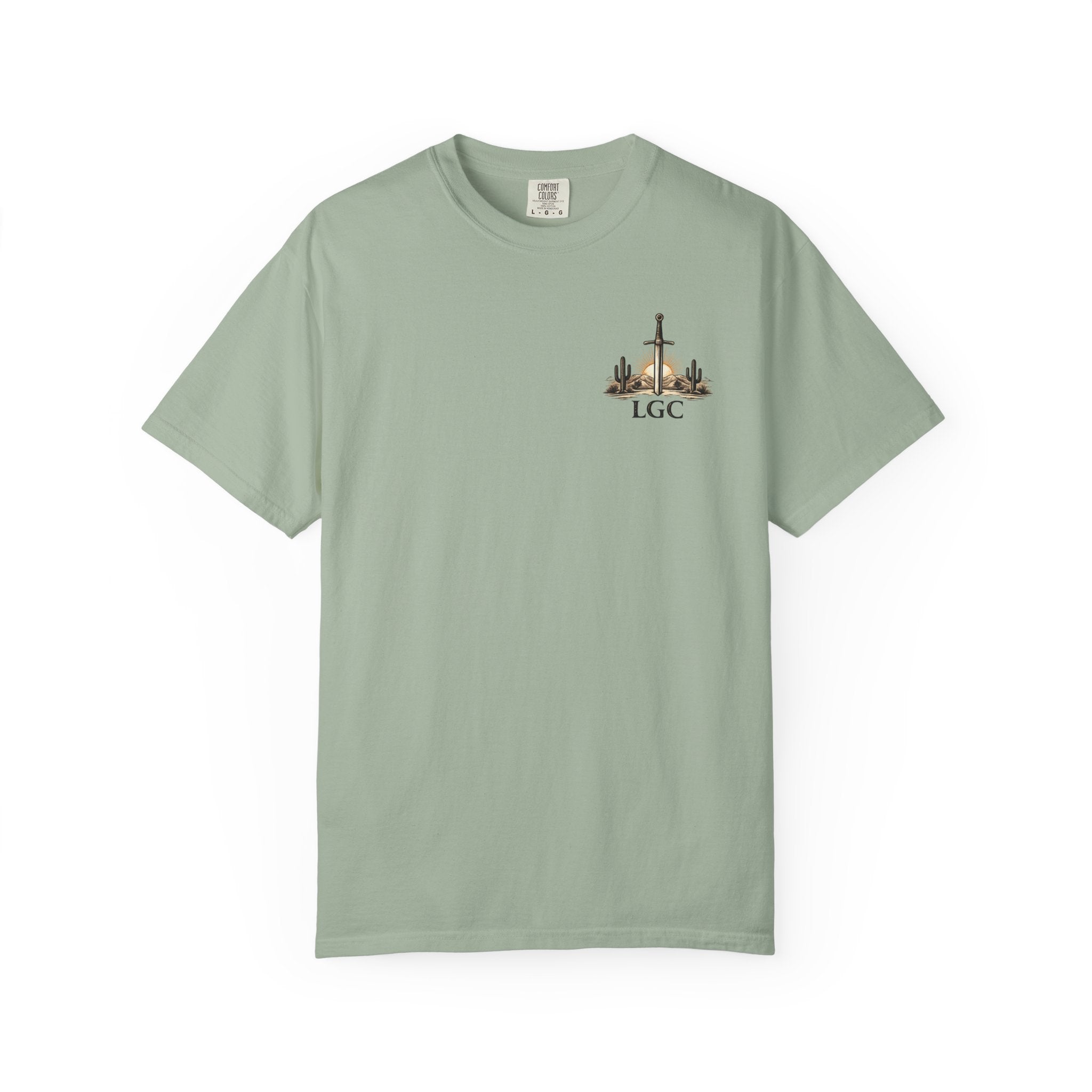 Desert Discipline Sword Tee – Arizona Desert Streetwear Graphic T-Shirt
