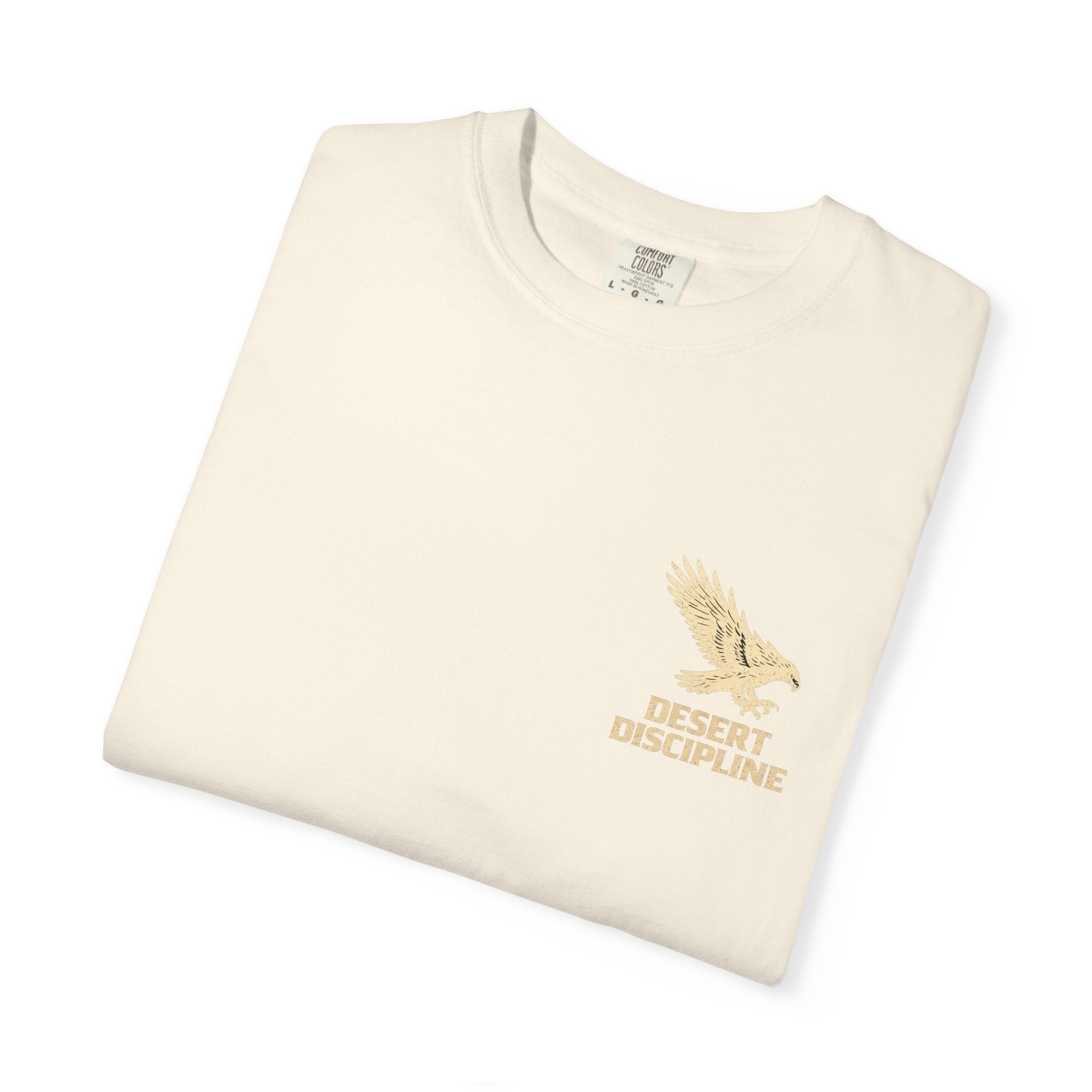 Desert Discipline T-Shirt | Arizona Desert Tee | Vintage Streetwear Graphic Shirt | Western Hawk Shirt | Lyfe Grind Co
