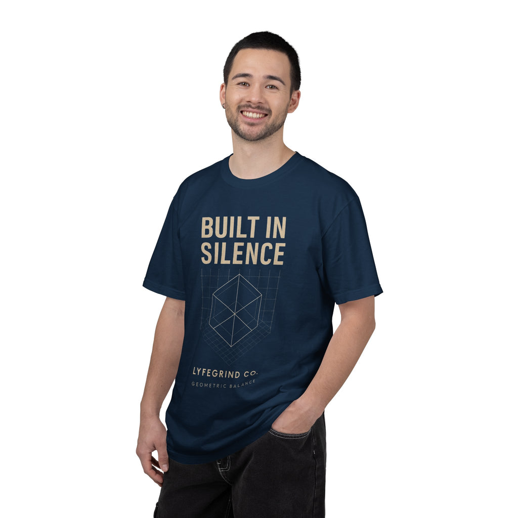 Built In Silence Tee – LyfeGrind Co. | Geometric Balance Series