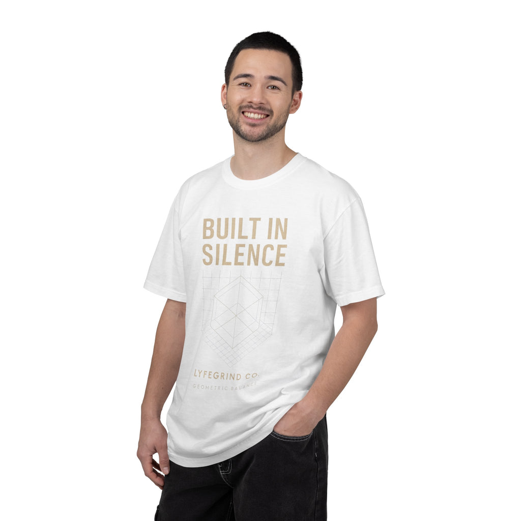 Built In Silence Tee – LyfeGrind Co. | Geometric Balance Series