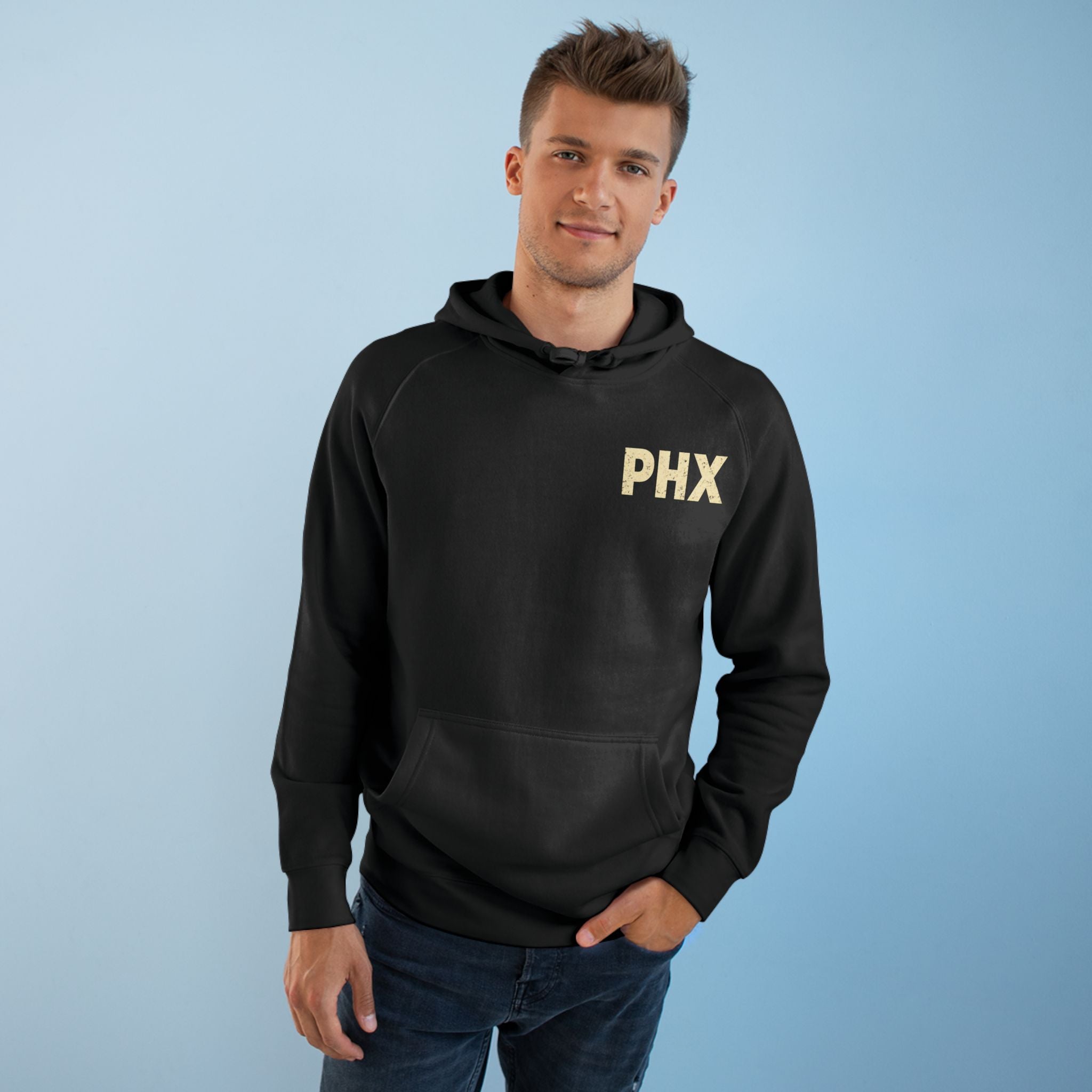 Lyfe Grind Co “Built in the Heat” Hoodie – Phoenix AZ Streetwear Pullover, Desert Division Graphic Hoodie, PHX Sweatshirt