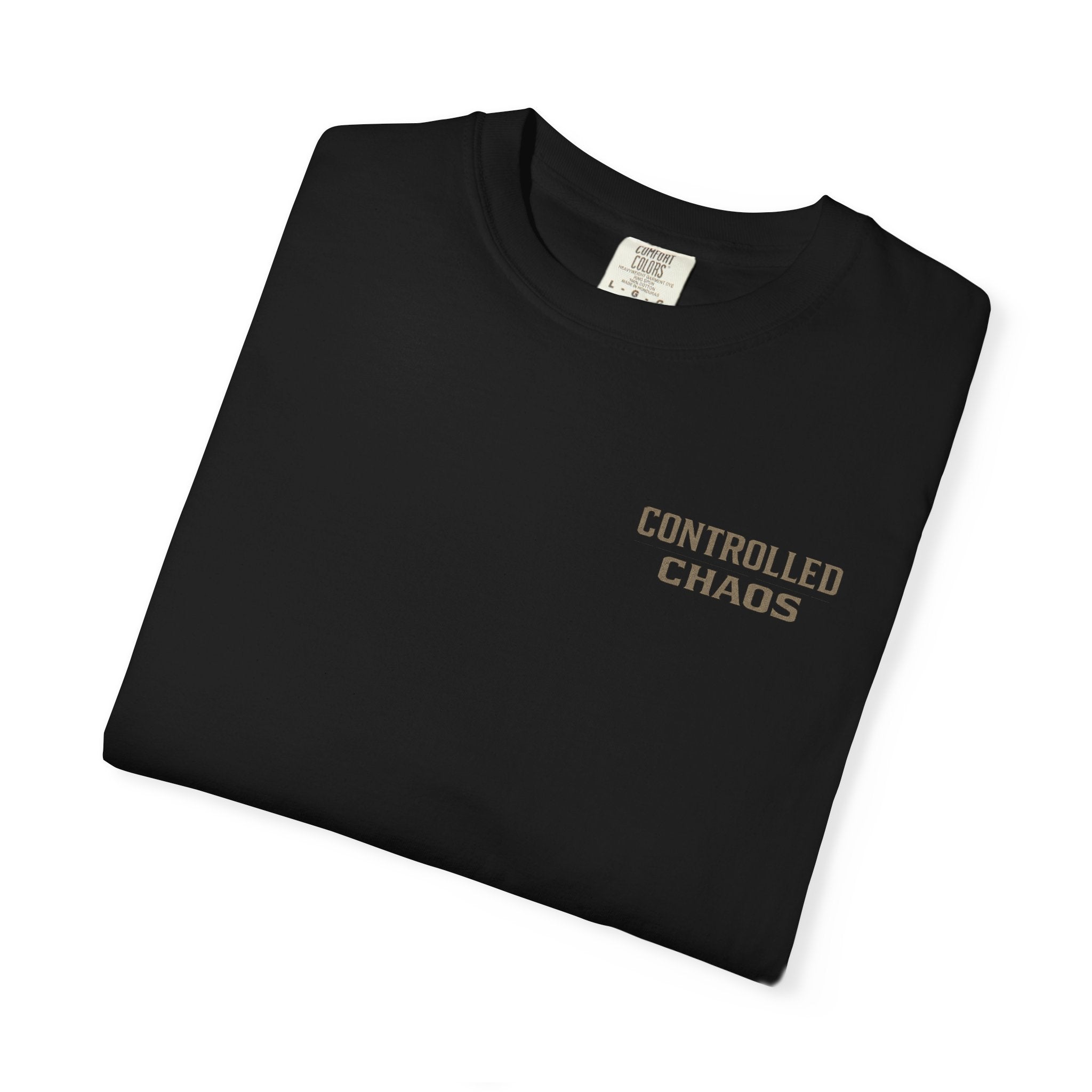 Controlled Chaos Tee – LyfeGrind Co. | Precision Through Motion | Geometric Balance Series