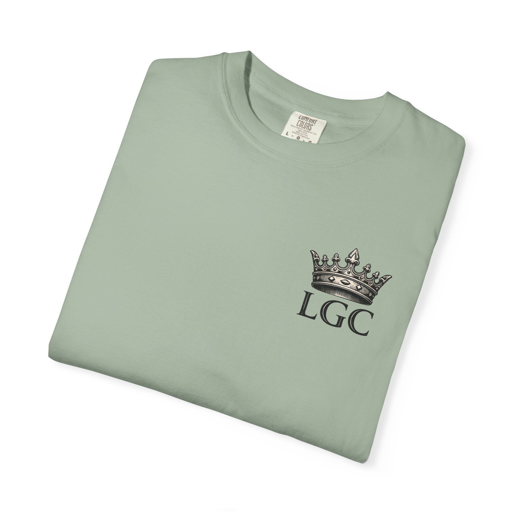 Lyfe Grind Co. “Guard Your Kingdom” Crest Tee — Castle Core Collection