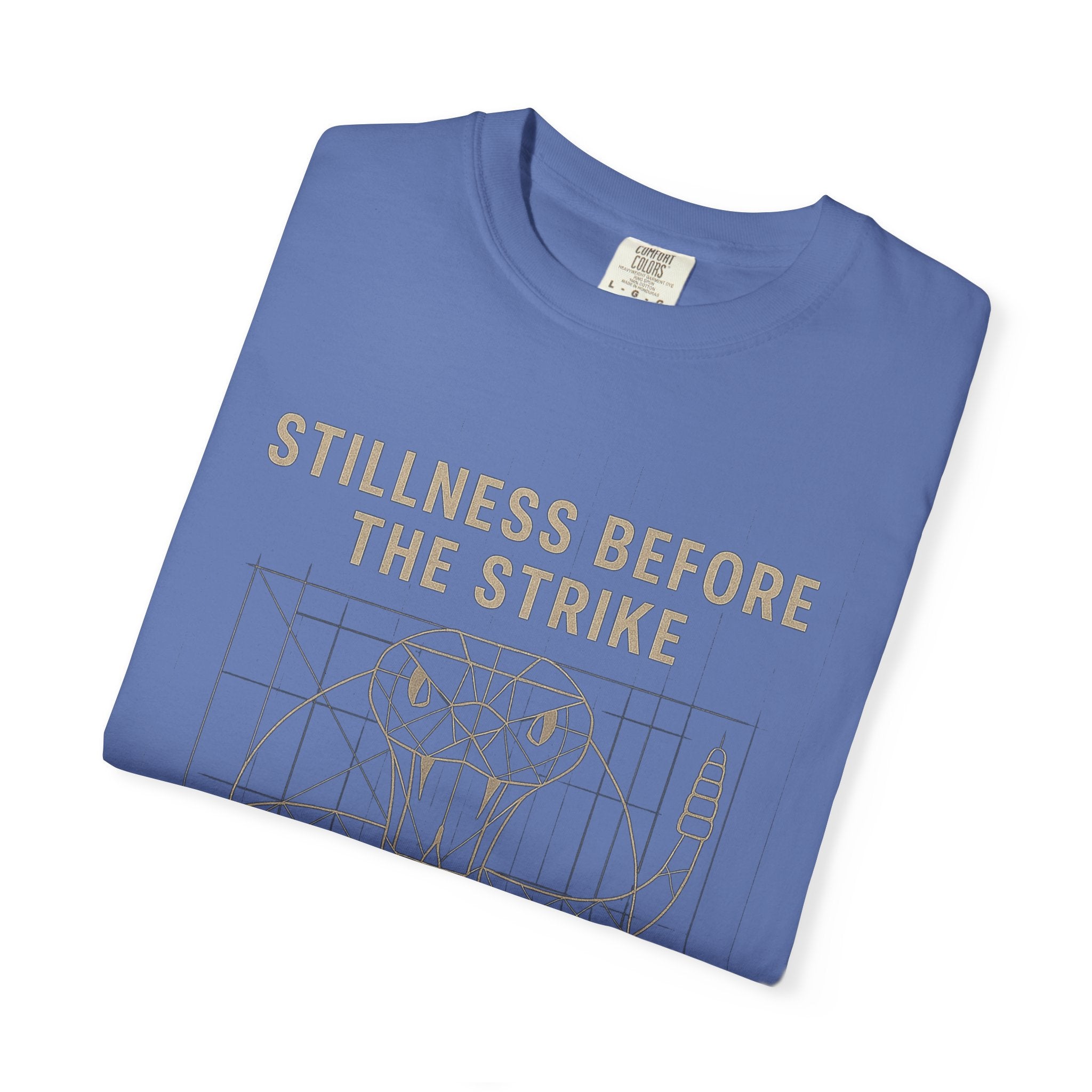 Stillness Before The Strike Tee – LyfeGrind Co. | Geometric Balance Series