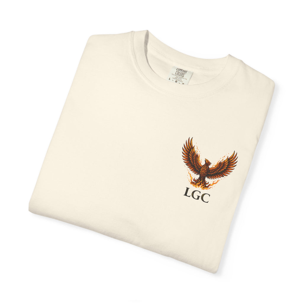 Phoenix “Rise Again” Graphic T-Shirt – Streetwear Phoenix Tee, Motivational Phoenix Shirt, Phoenix Rebirth Tee