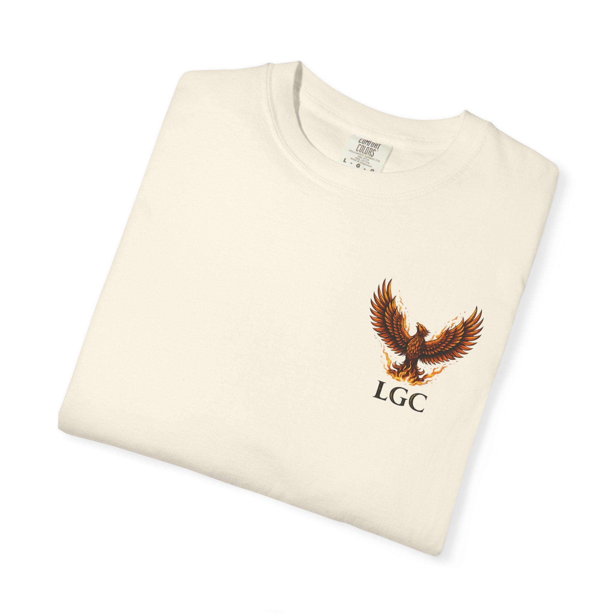 Phoenix “Rise Again” Graphic T-Shirt – Streetwear Phoenix Tee, Motivational Phoenix Shirt, Phoenix Rebirth Tee