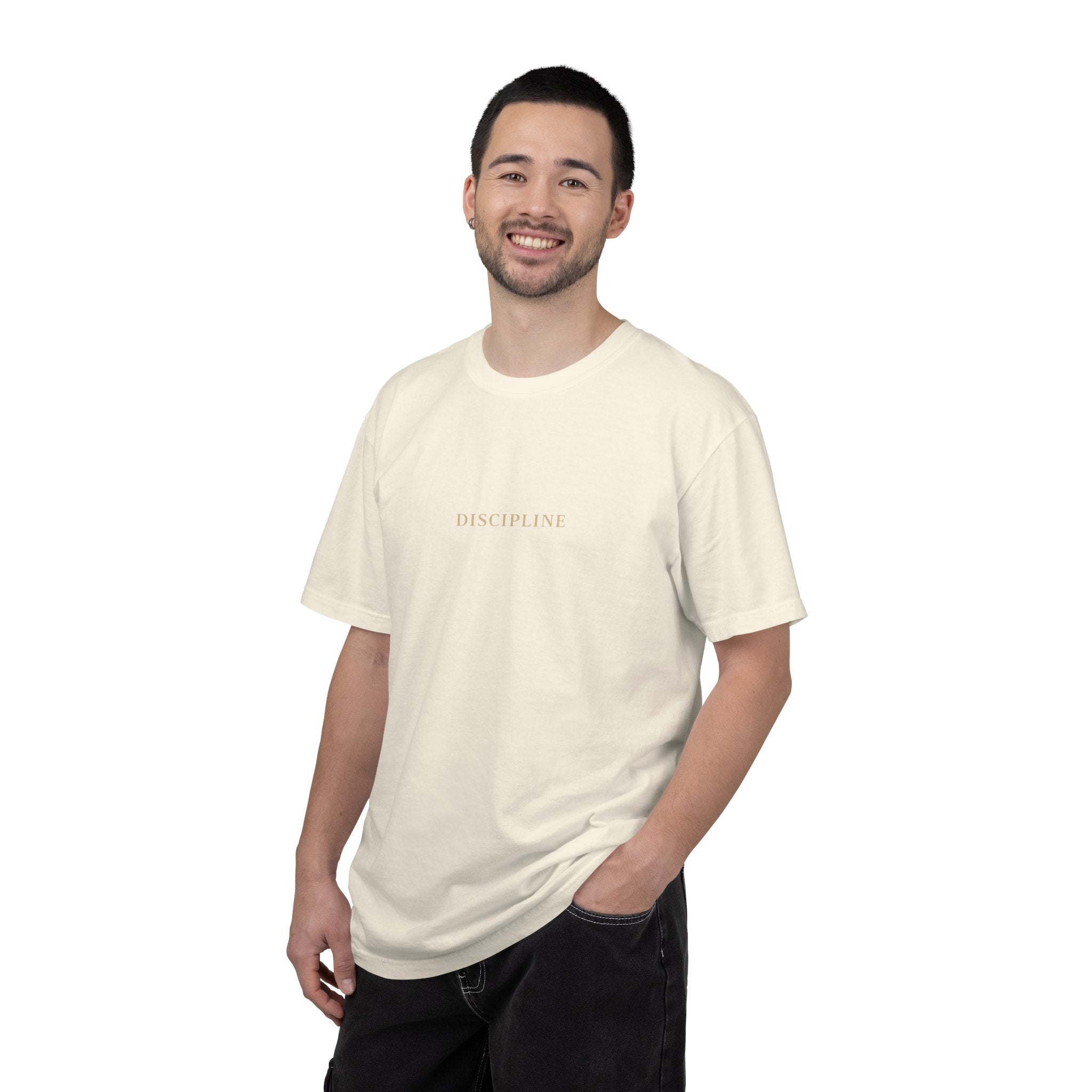 DISCIPLINE – Premium Minimal Faith Streetwear Tee | Lyfe Grind Co.