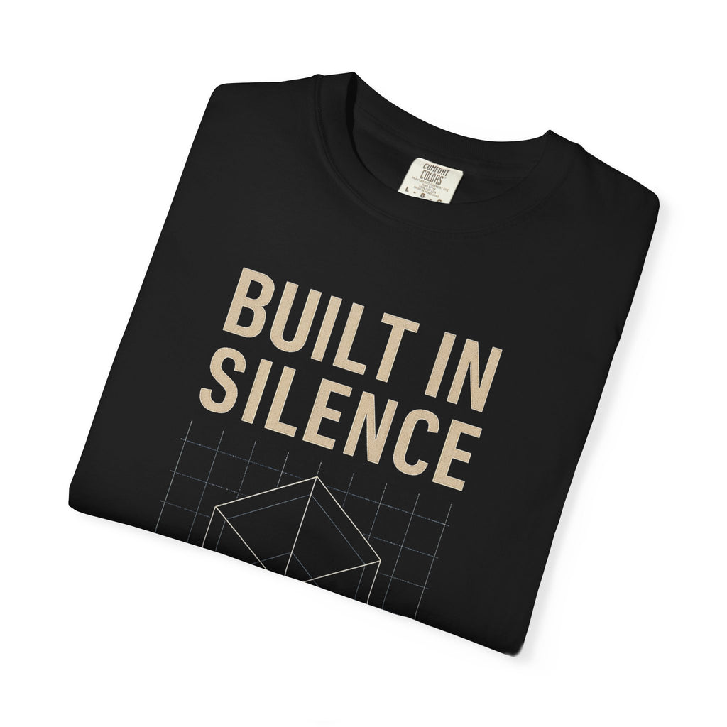 Built In Silence Tee – LyfeGrind Co. | Geometric Balance Series