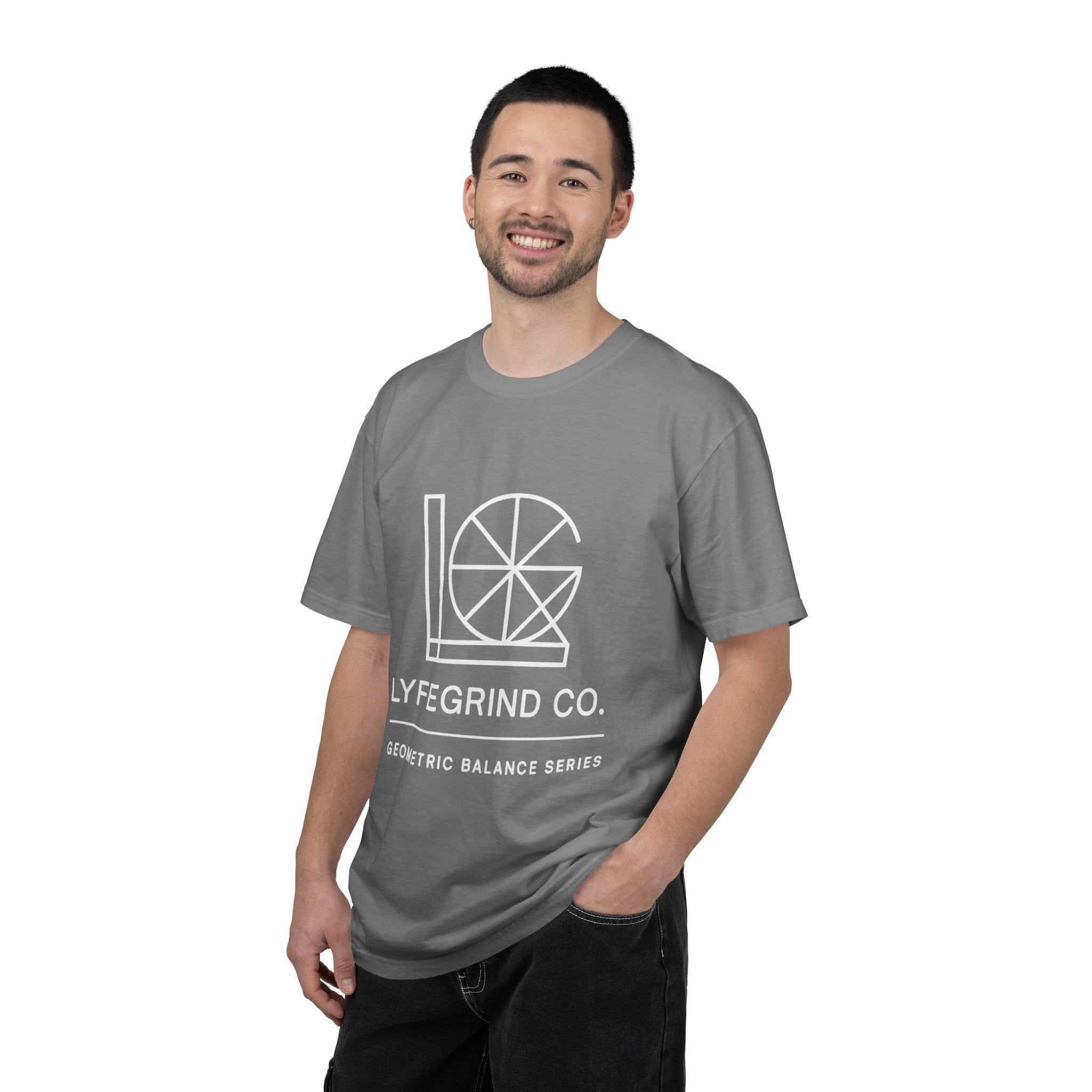 LGC Geometric Minimal Tee – LyfeGrind Co. | Geometric Balance Series