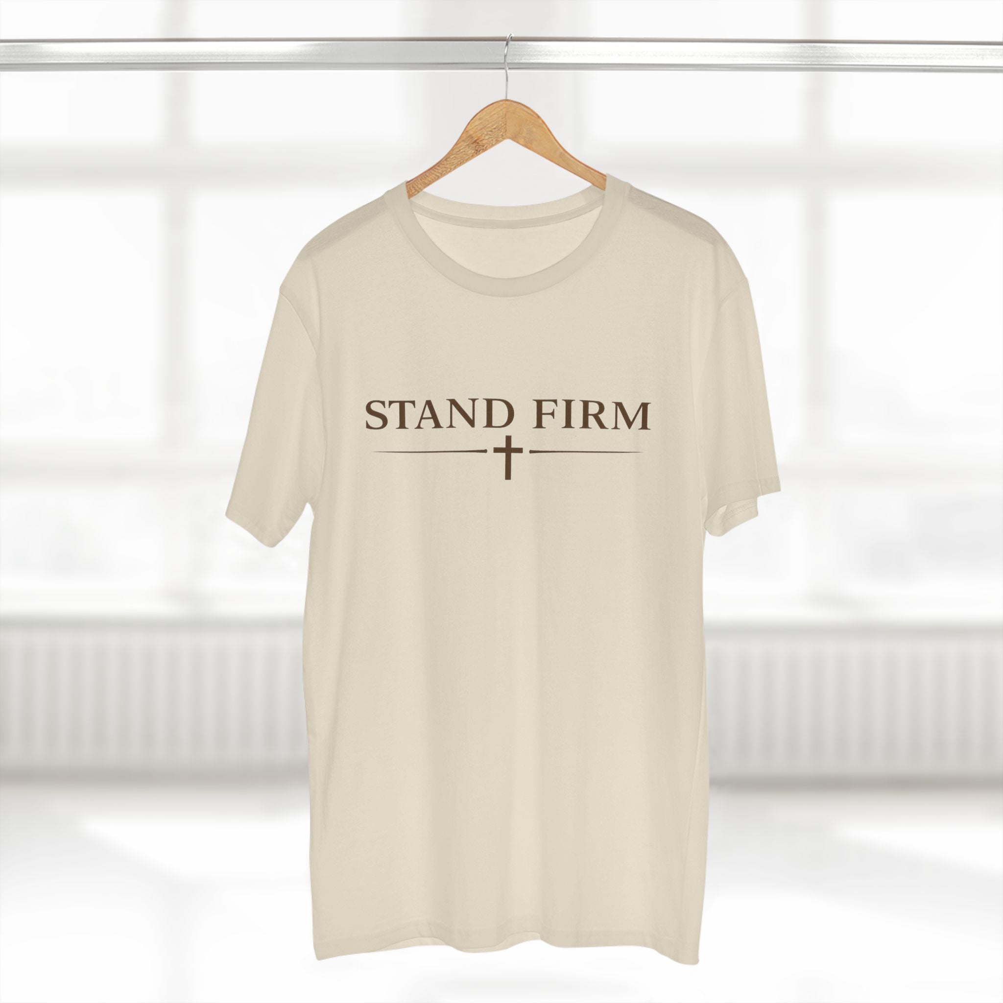 Stand Firm – Minimalist Christian Streetwear Tee | Faith-Based Apparel by Lyfe Grind Co.