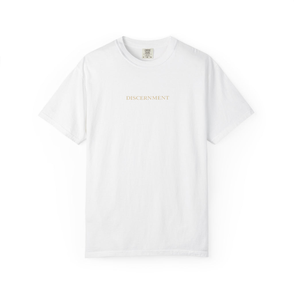 DISCERNMENT – Premium Minimal Faith Streetwear Tee | Lyfe Grind Co.