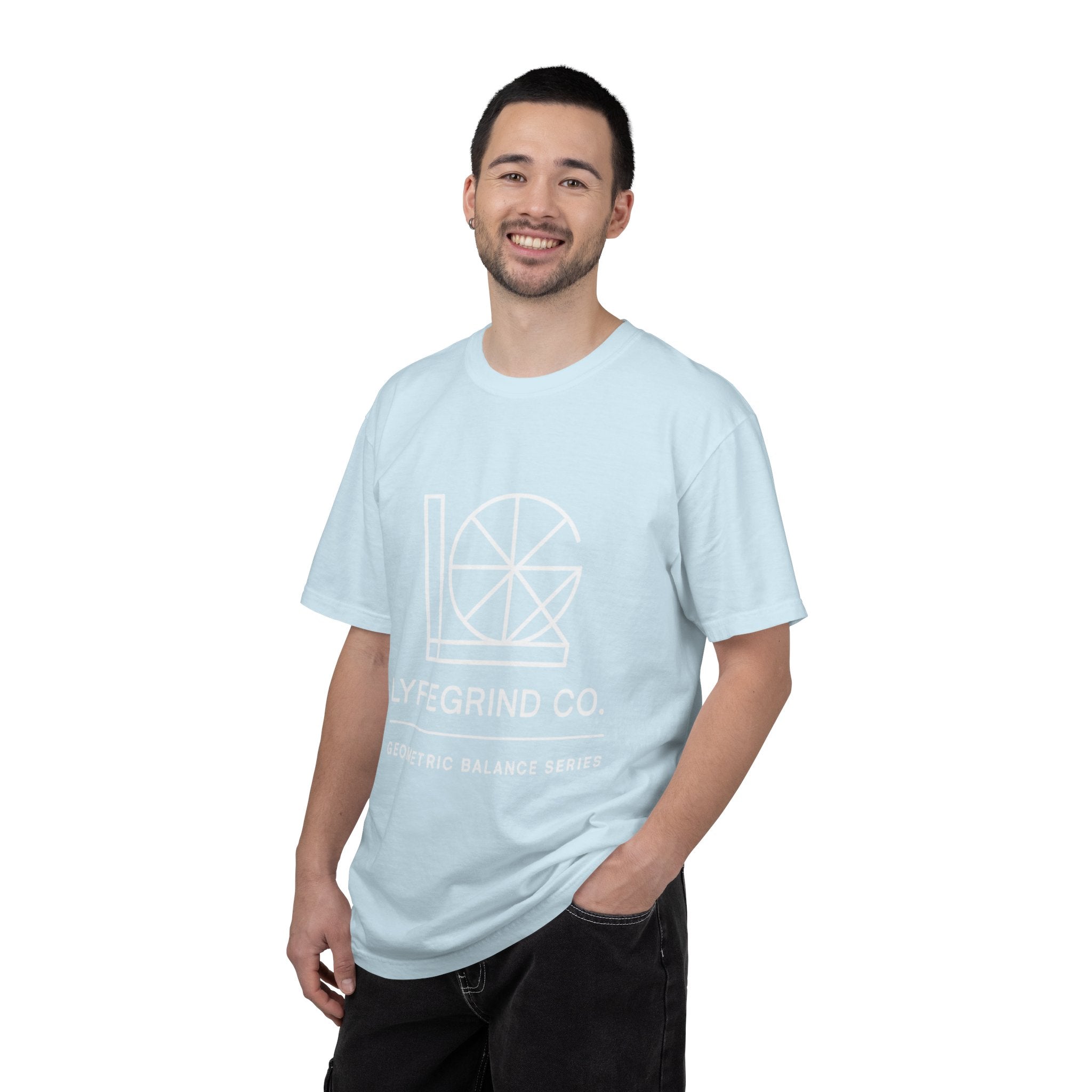 LGC Geometric Minimal Tee – LyfeGrind Co. | Geometric Balance Series