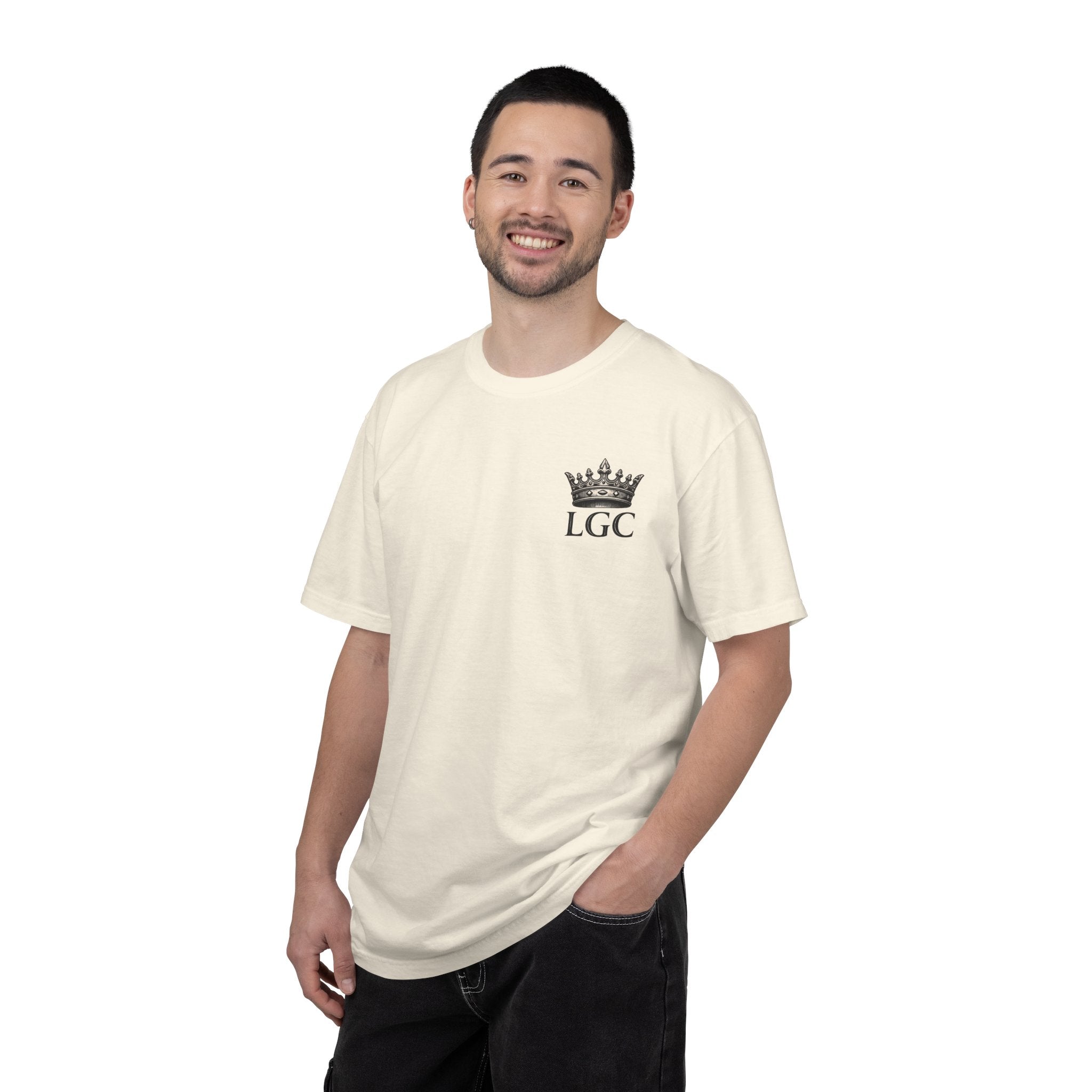 Lyfe Grind Co. “Guard Your Kingdom” Crest Tee — Castle Core Collection