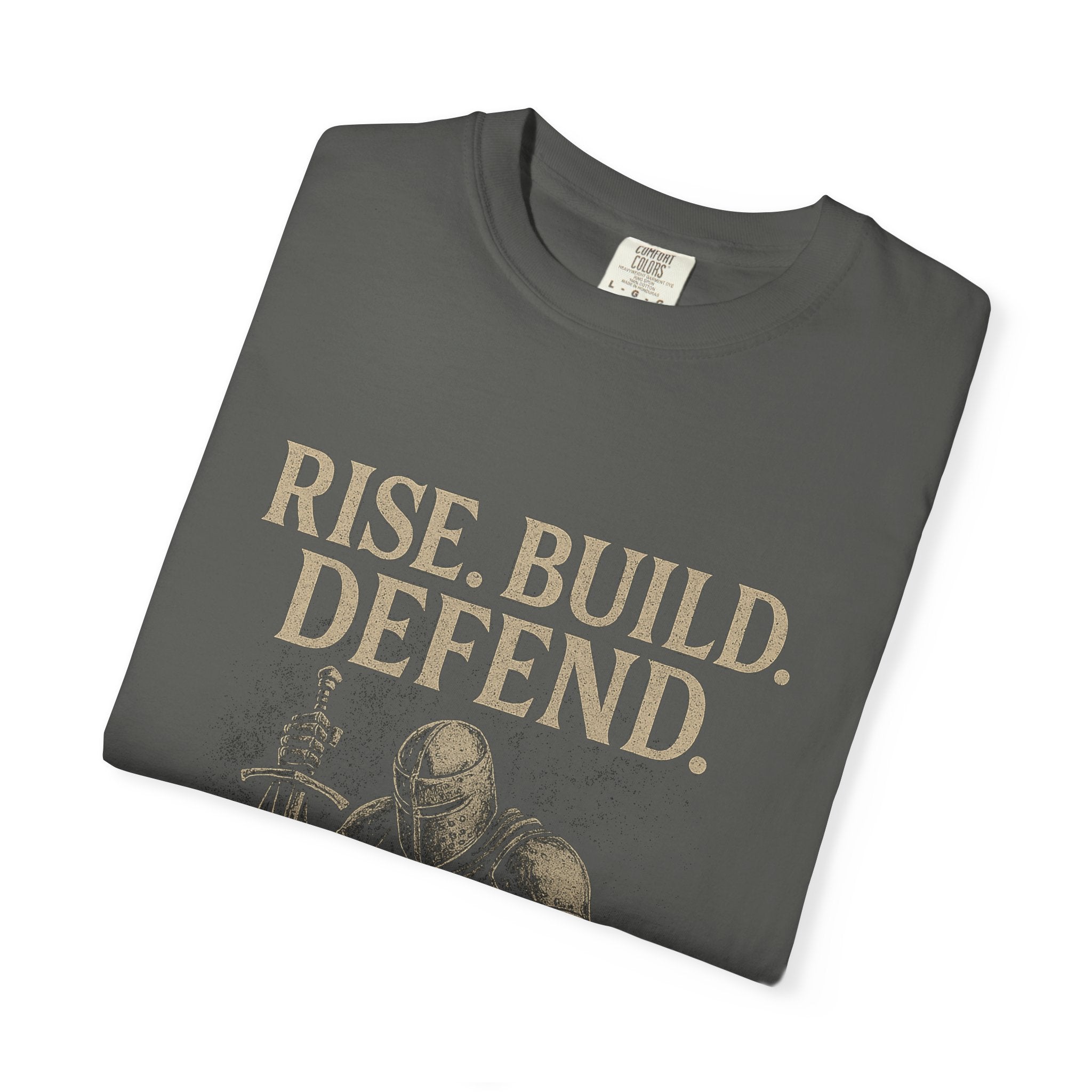 Castle Core Edition T-Shirt - Rise Build Defend | Unisex