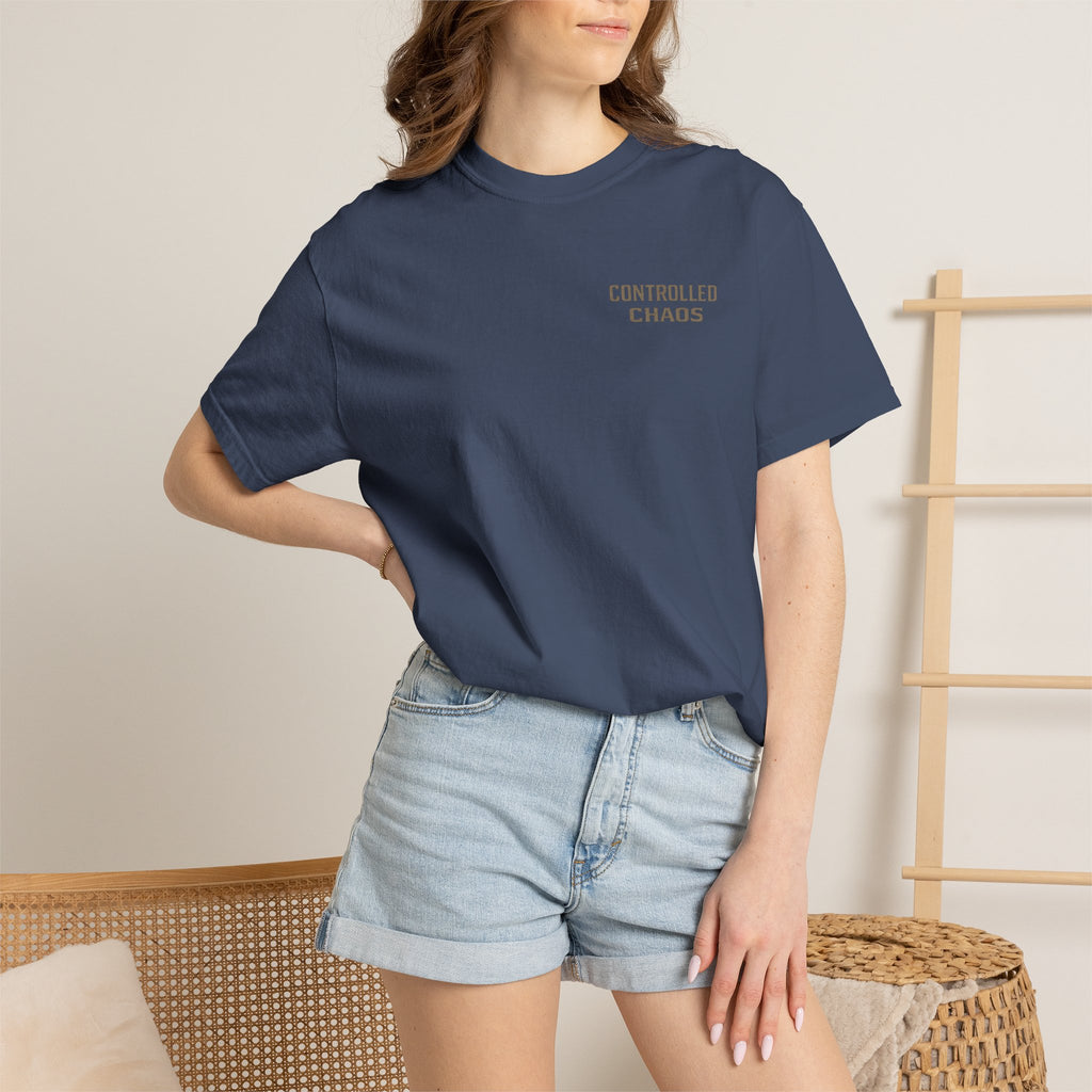 Controlled Chaos Tee – LyfeGrind Co. | Precision Through Motion | Geometric Balance Series