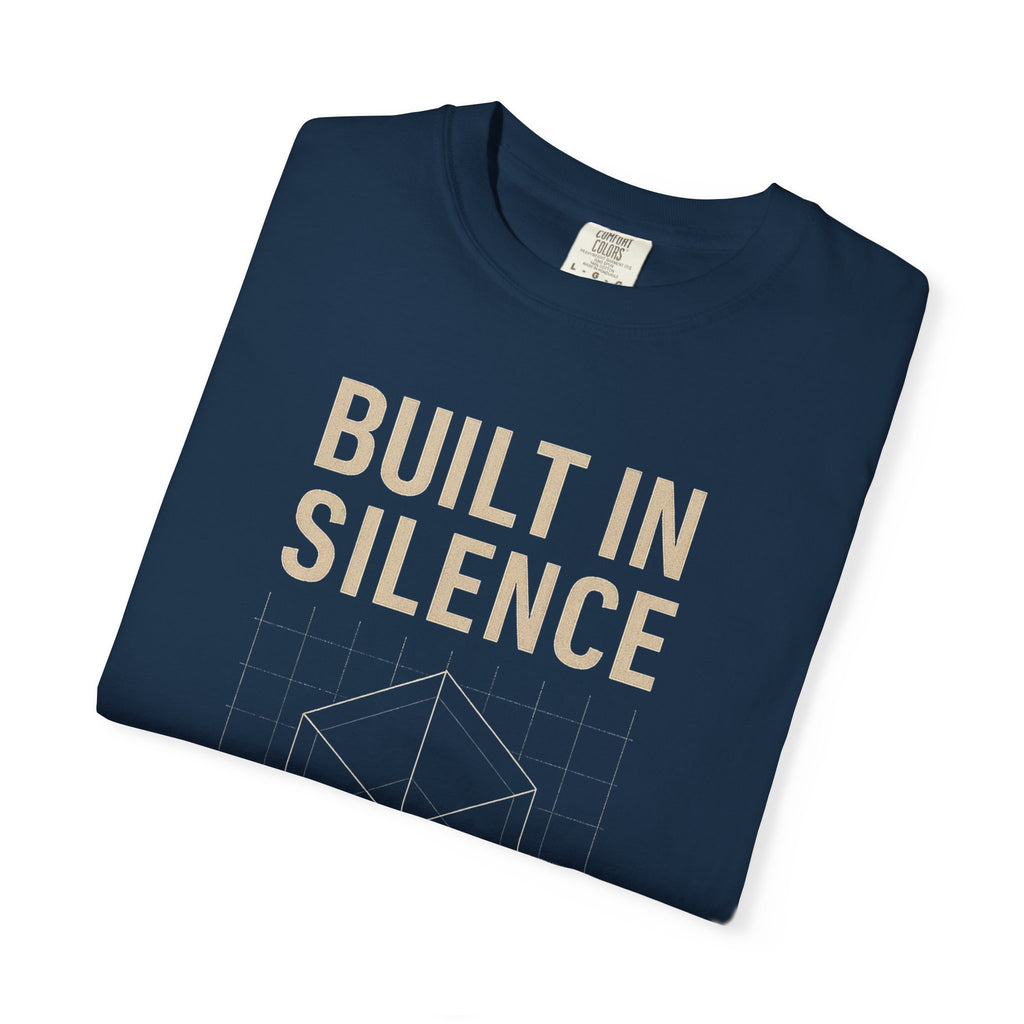 Built In Silence Tee – LyfeGrind Co. | Geometric Balance Series