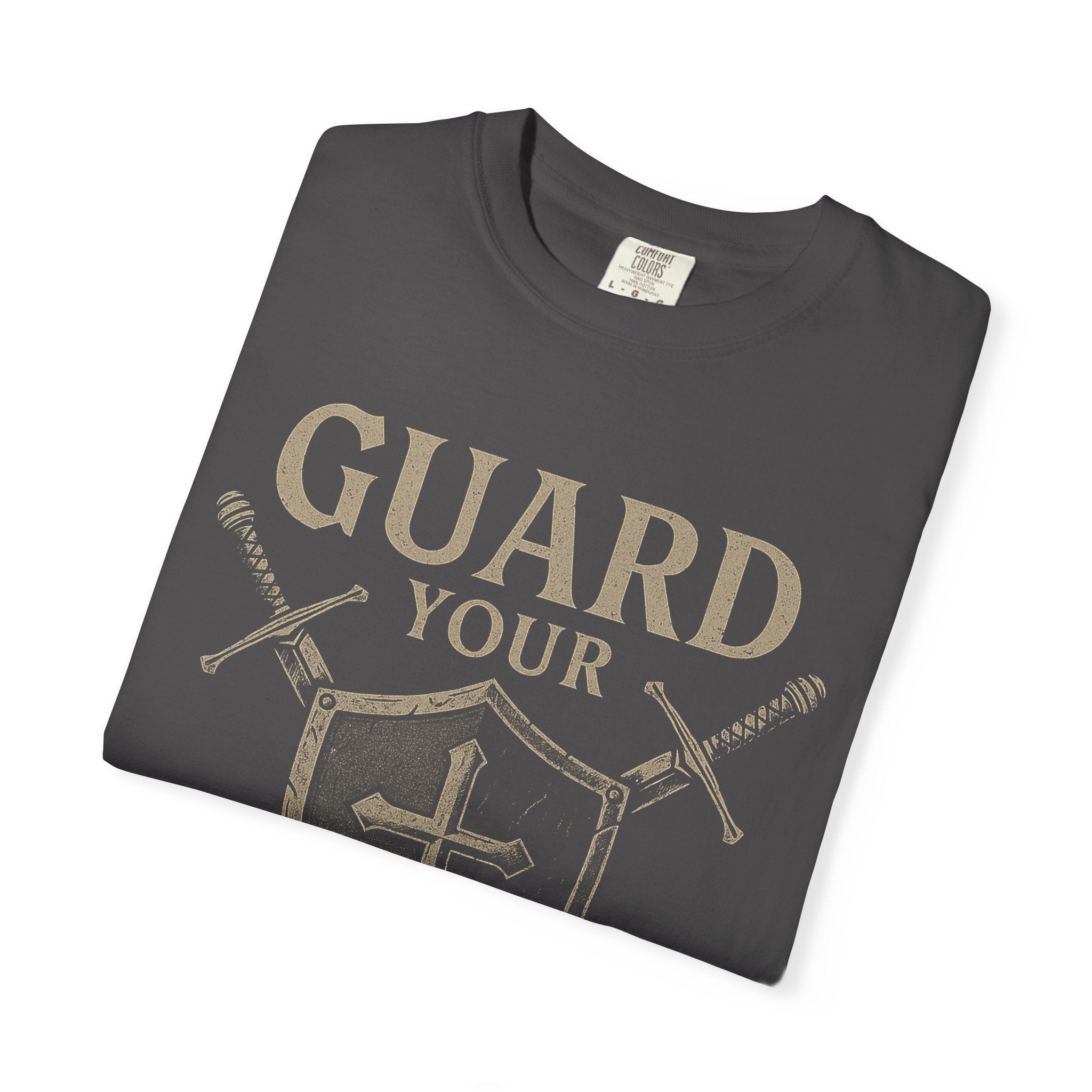 Guard Your Gratitude | Legacy Armor Collection – Premium Faith & Discipline Tee by LyfeGrind Co.