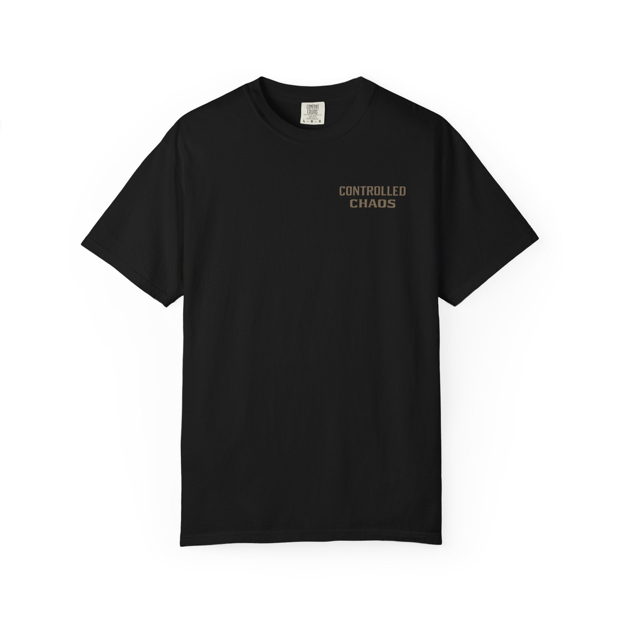Controlled Chaos Tee – LyfeGrind Co. | Precision Through Motion | Geometric Balance Series