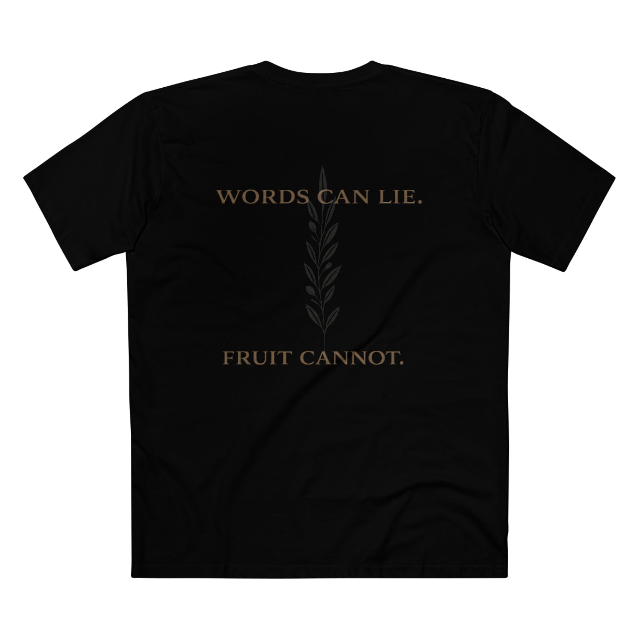 Check My Fruit – Discernment Faith Streetwear Tee | Lyfe Grind Co.