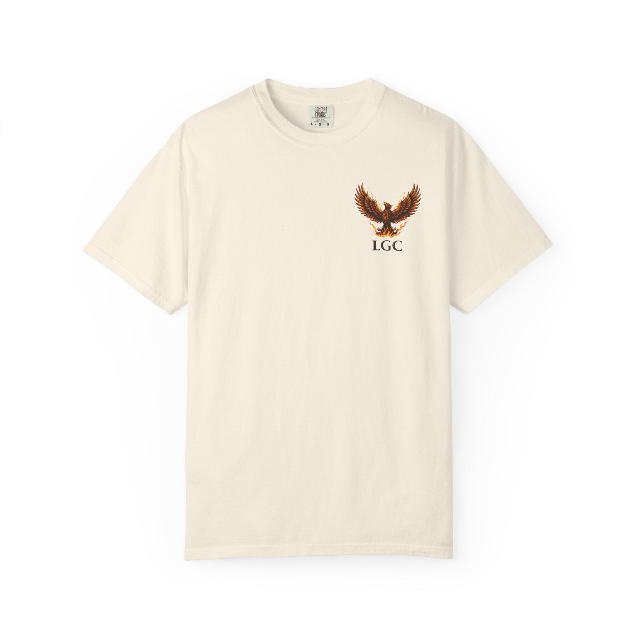 Phoenix “Rise Again” Graphic T-Shirt – Streetwear Phoenix Tee, Motivational Phoenix Shirt, Phoenix Rebirth Tee