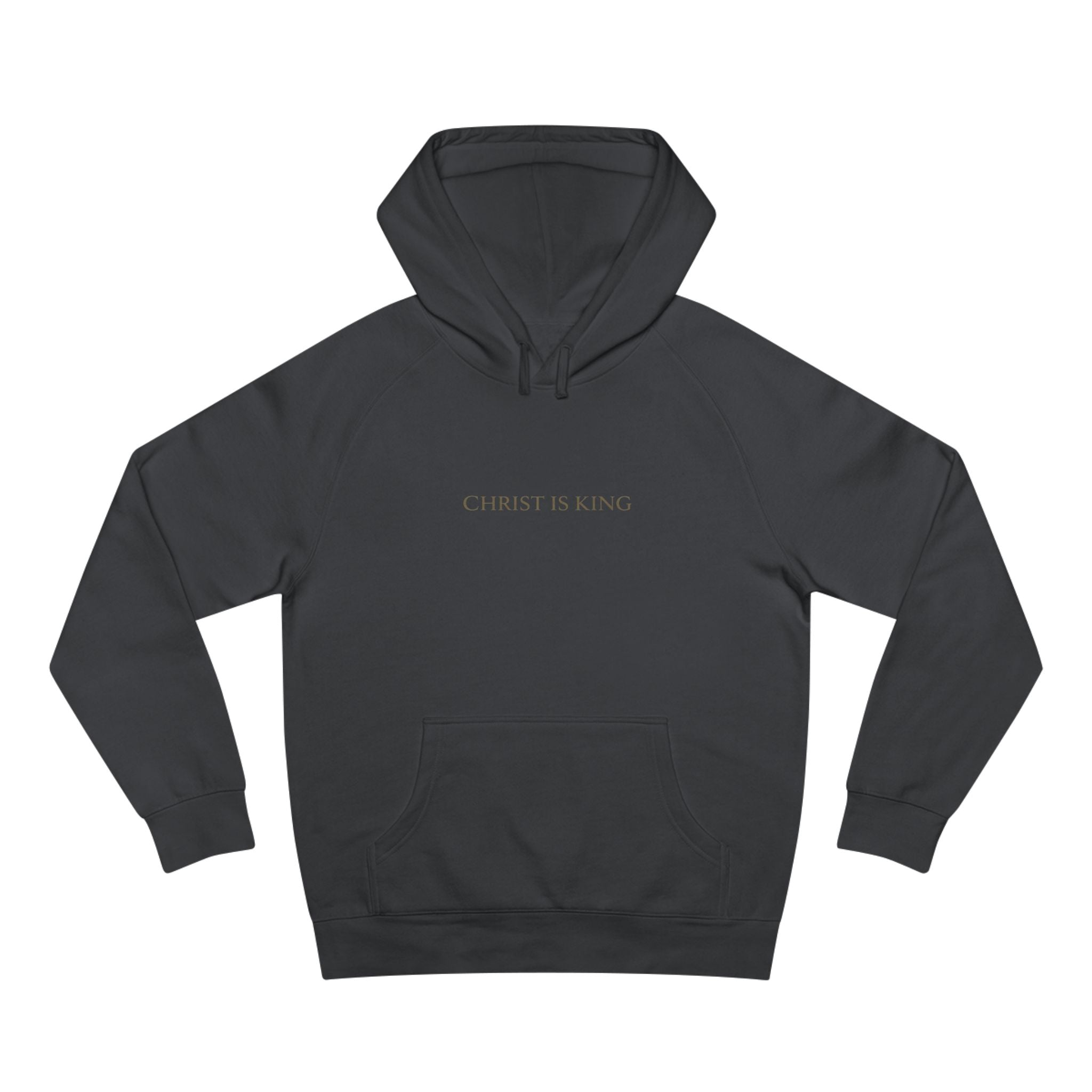 Lyfe Grind Co “Keep Your Eyes on Him” Hoodie – Christian Streetwear Pullover, Faith-Based Graphic Hoodie, Christ Is King Minimal Front