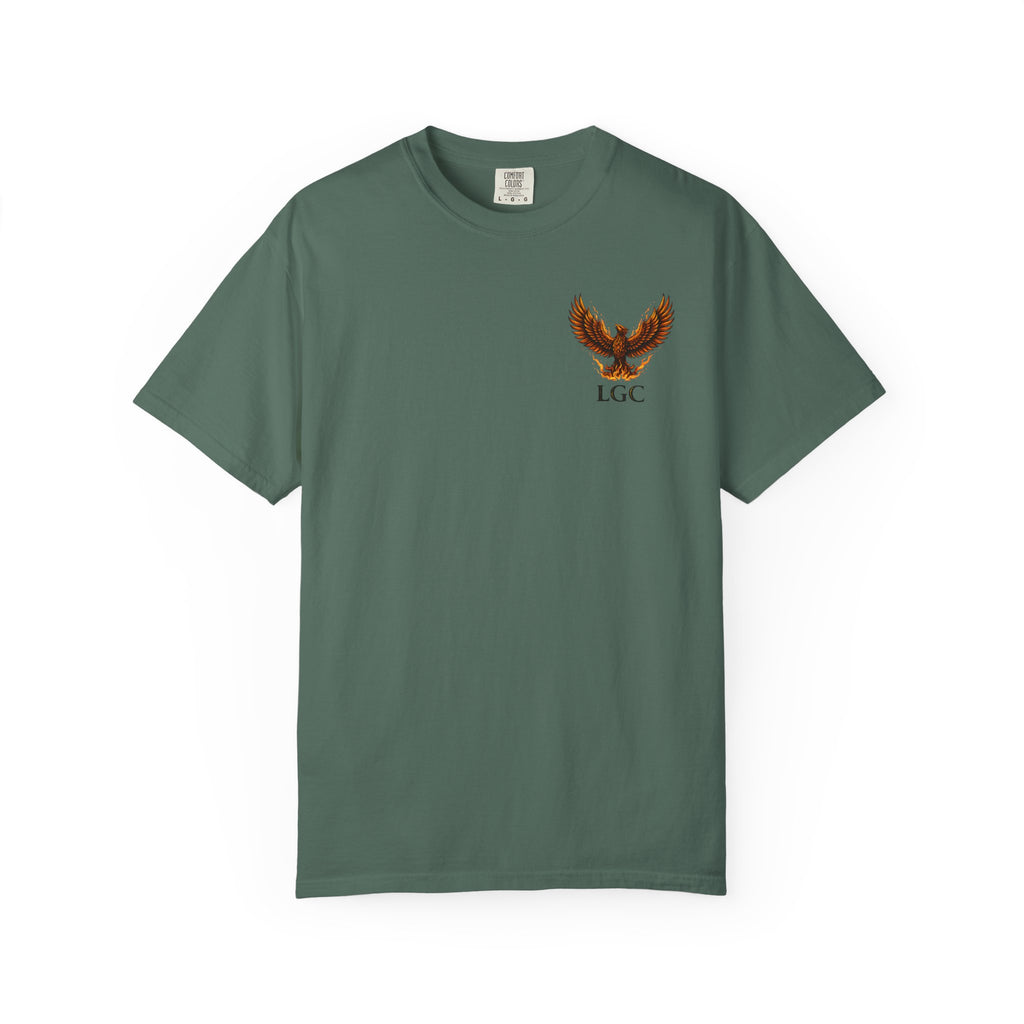 Phoenix “Rise Again” Graphic T-Shirt – Streetwear Phoenix Tee, Motivational Phoenix Shirt, Phoenix Rebirth Tee